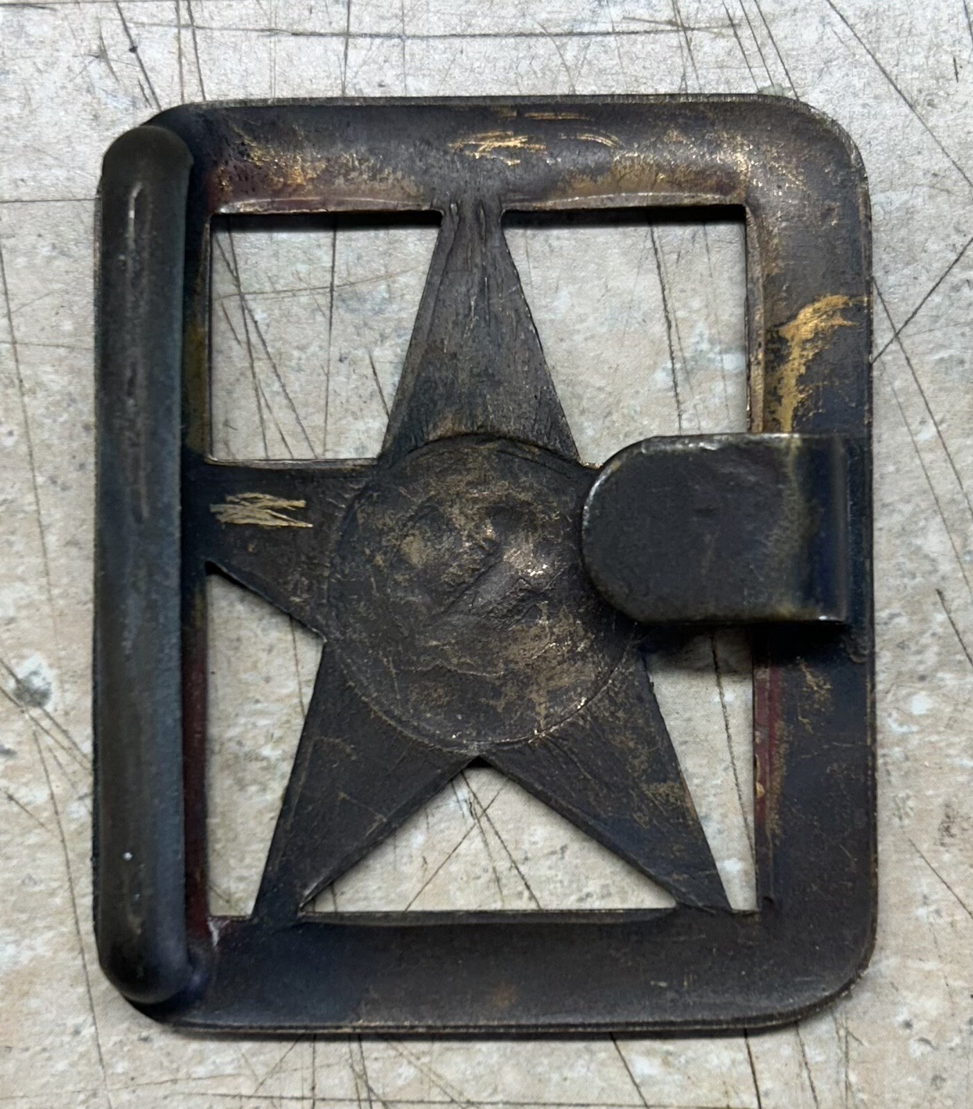 RKKA commissioned personal Red Army communist 1935 pattern belt buckle