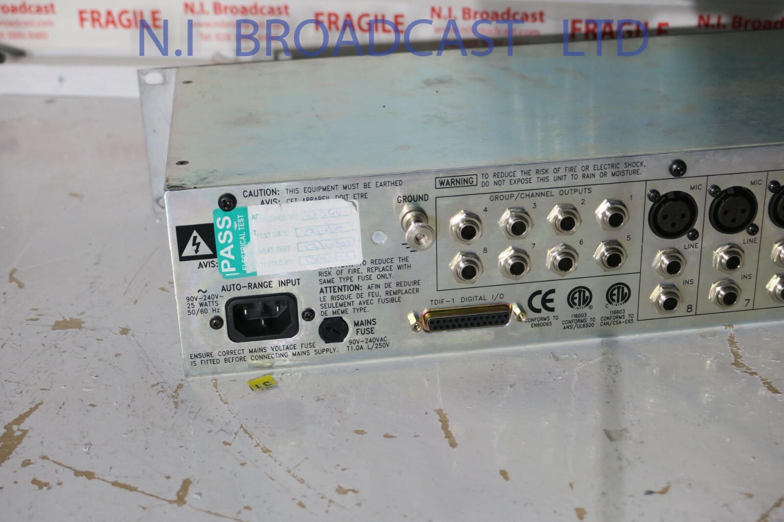 Soundcraft Spirit Digital mic / line interface unit 8ch