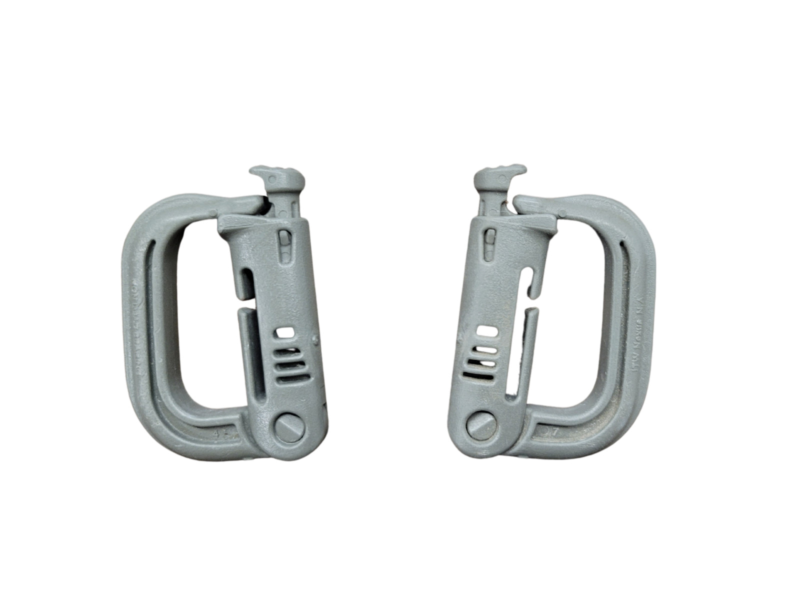 GrimLoc D-Ring Locking Carabiners Foliage 10-Pack - Used Good *mocinc.1982*