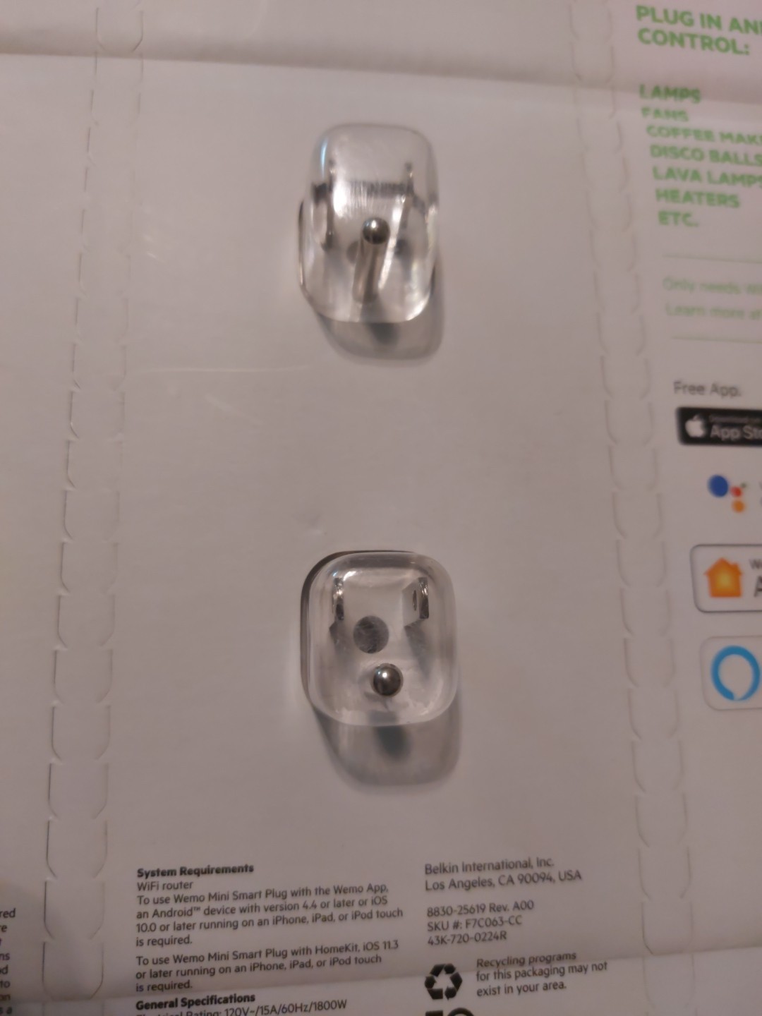 Wemo WiFi Smart Plug