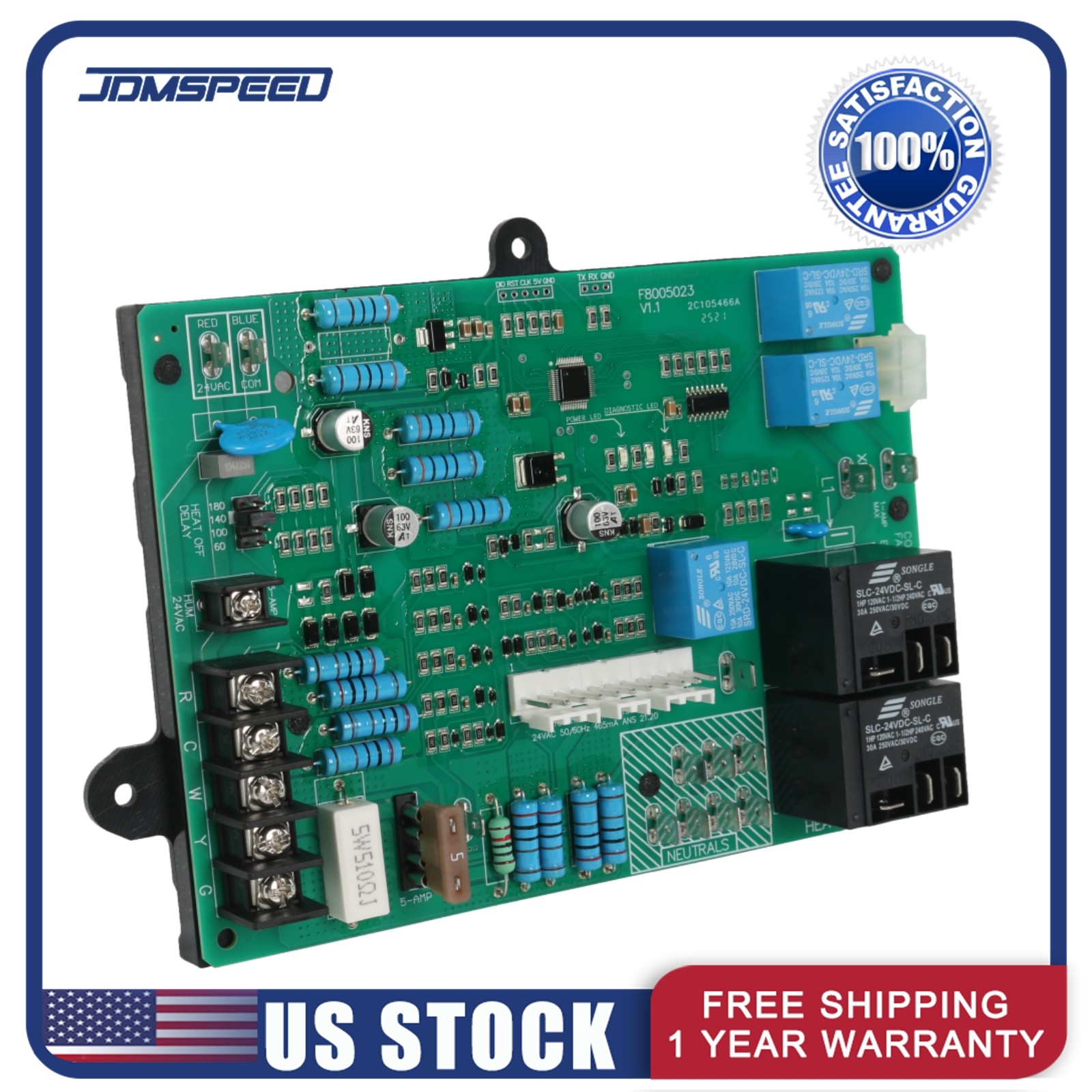 New Carrier ICP HK42FZ018 Furnace Control Circuit Board CEPL130590-01 #P965