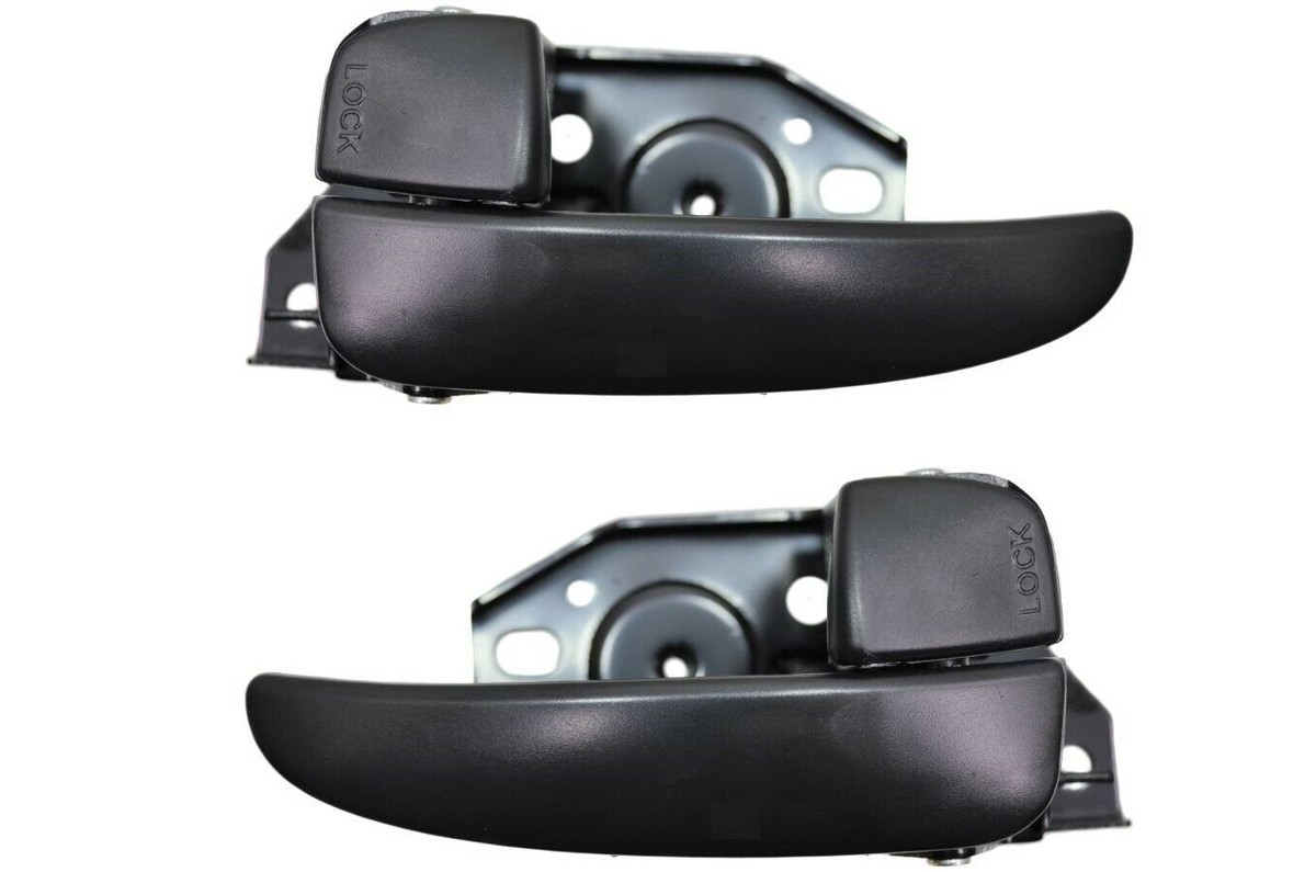 fits 2002 to 2005 Hyundai Sonata Interior Door Handle Left and Right Black