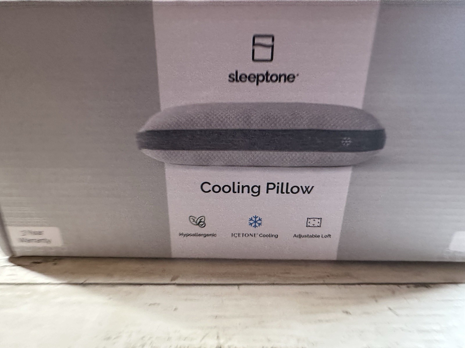 Sleeptone Cooling Pillow New In Box Icetone - King Size