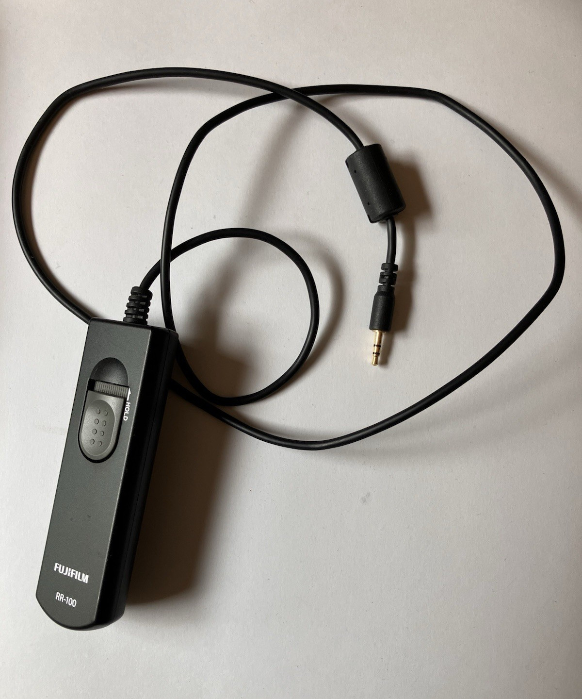 Fujifilm RR-100 Wired Shutter Release Remote 3.5mm Plug for Fujifilm Black