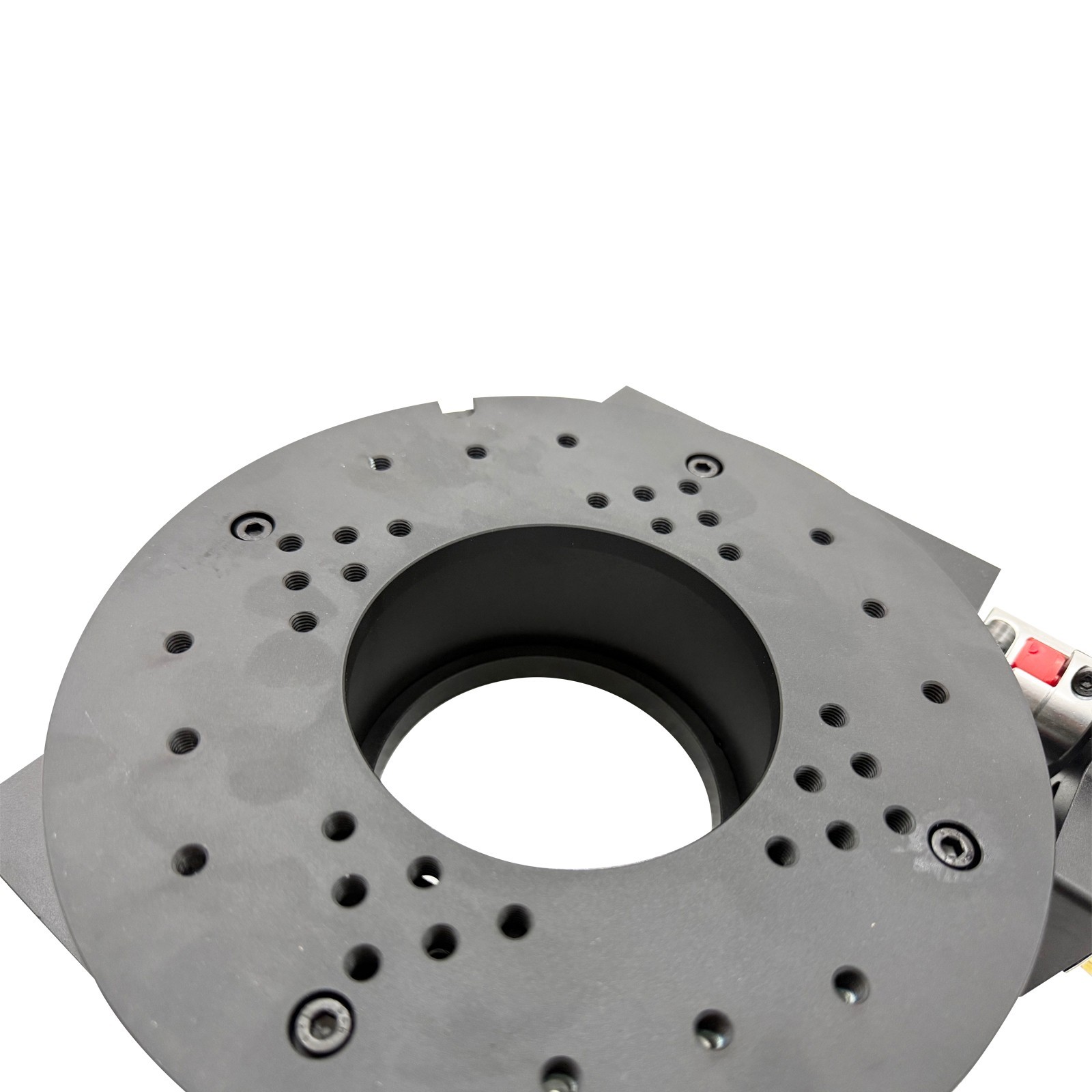 Two-Phase Stepper Driver Motorized Precision Rotary Table Worm Gear Drive