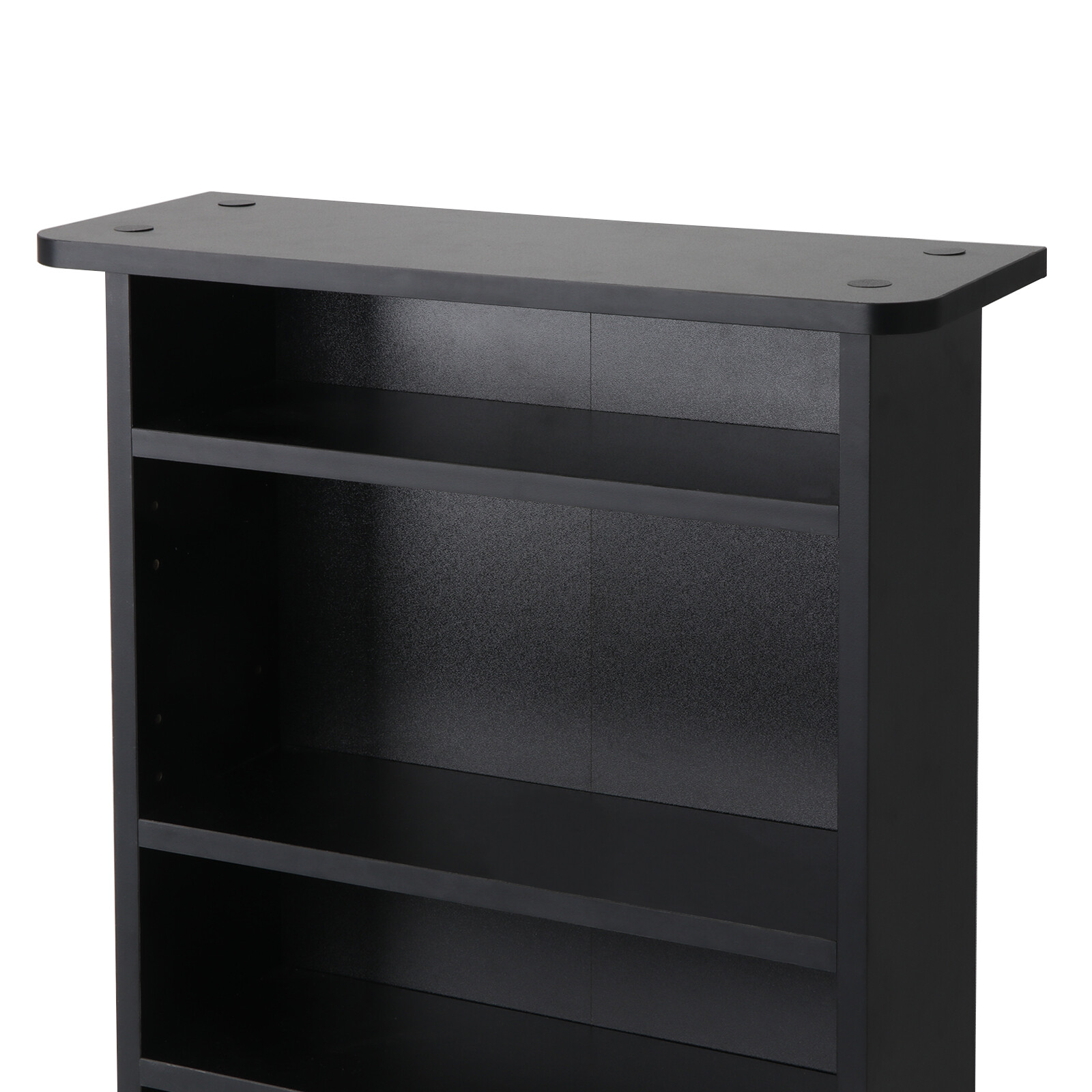 Book Shelf Storage Cabinet CD DVD Media Adjustable 5 Layers Customized Display