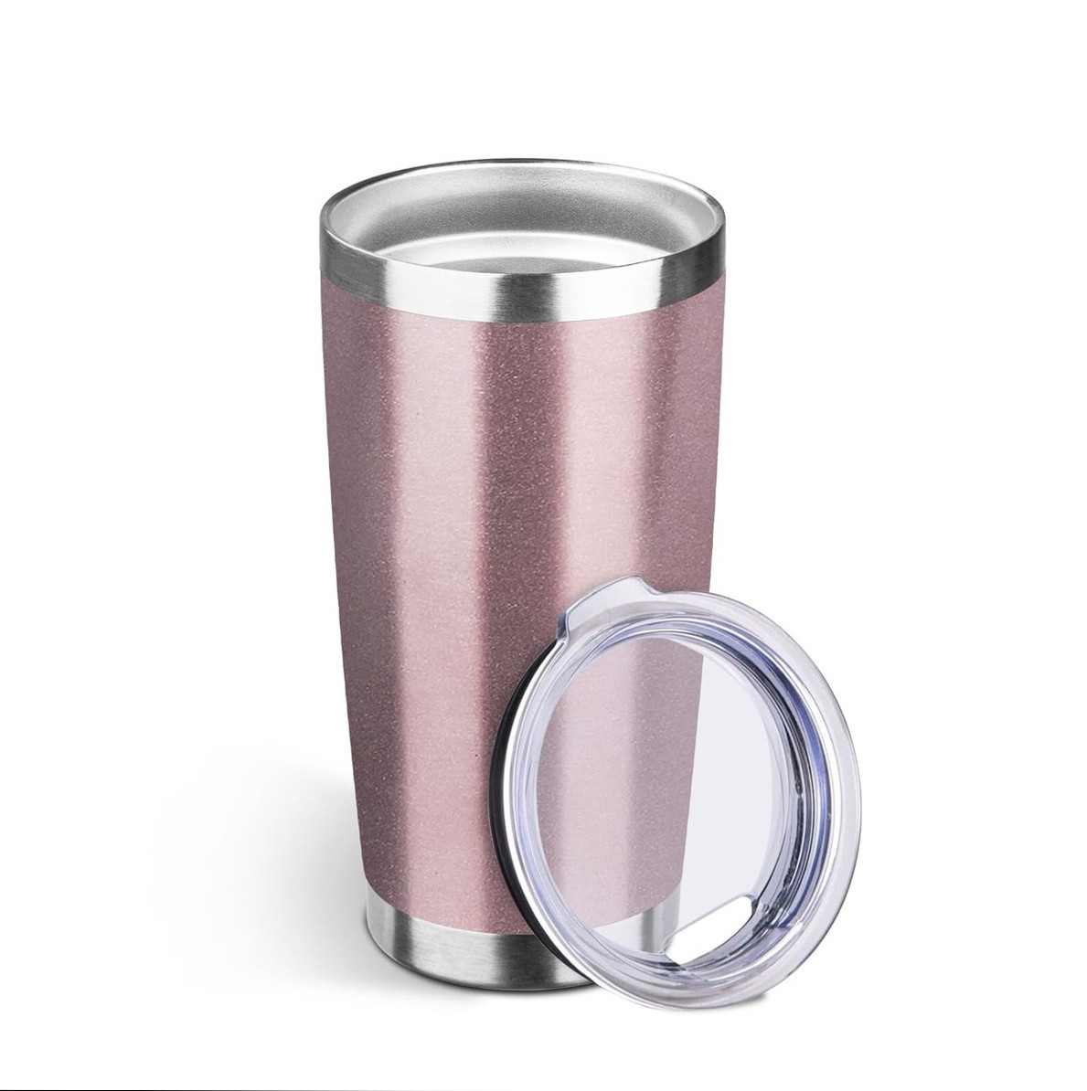 20oz Tumbler Stainless Steel Sip Lid Double Wall Vacuum Insulated Travel Bottle