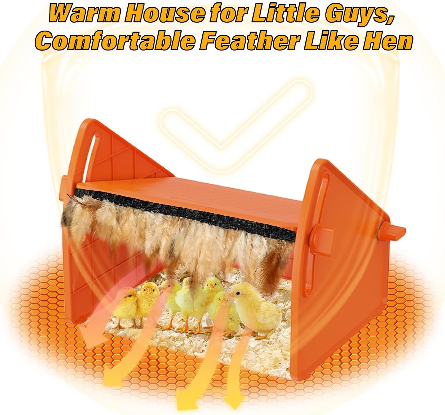 3 Levels Adjustable Chick Duckling Brooder Heating Plate Poultry Warmer