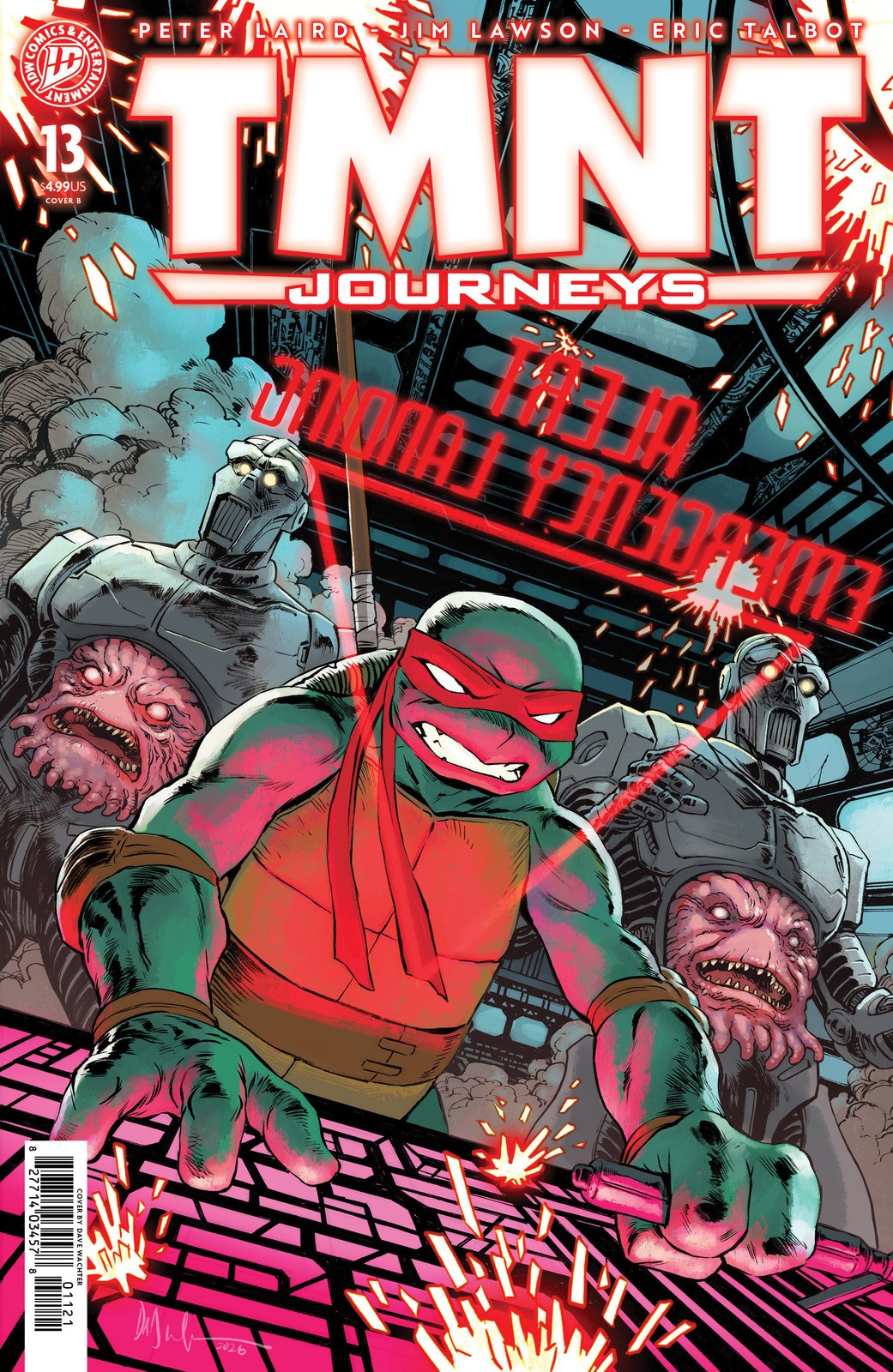 TMNT: Journeys #13 Variant B Wachter Pre Order 9/2/26 IDW