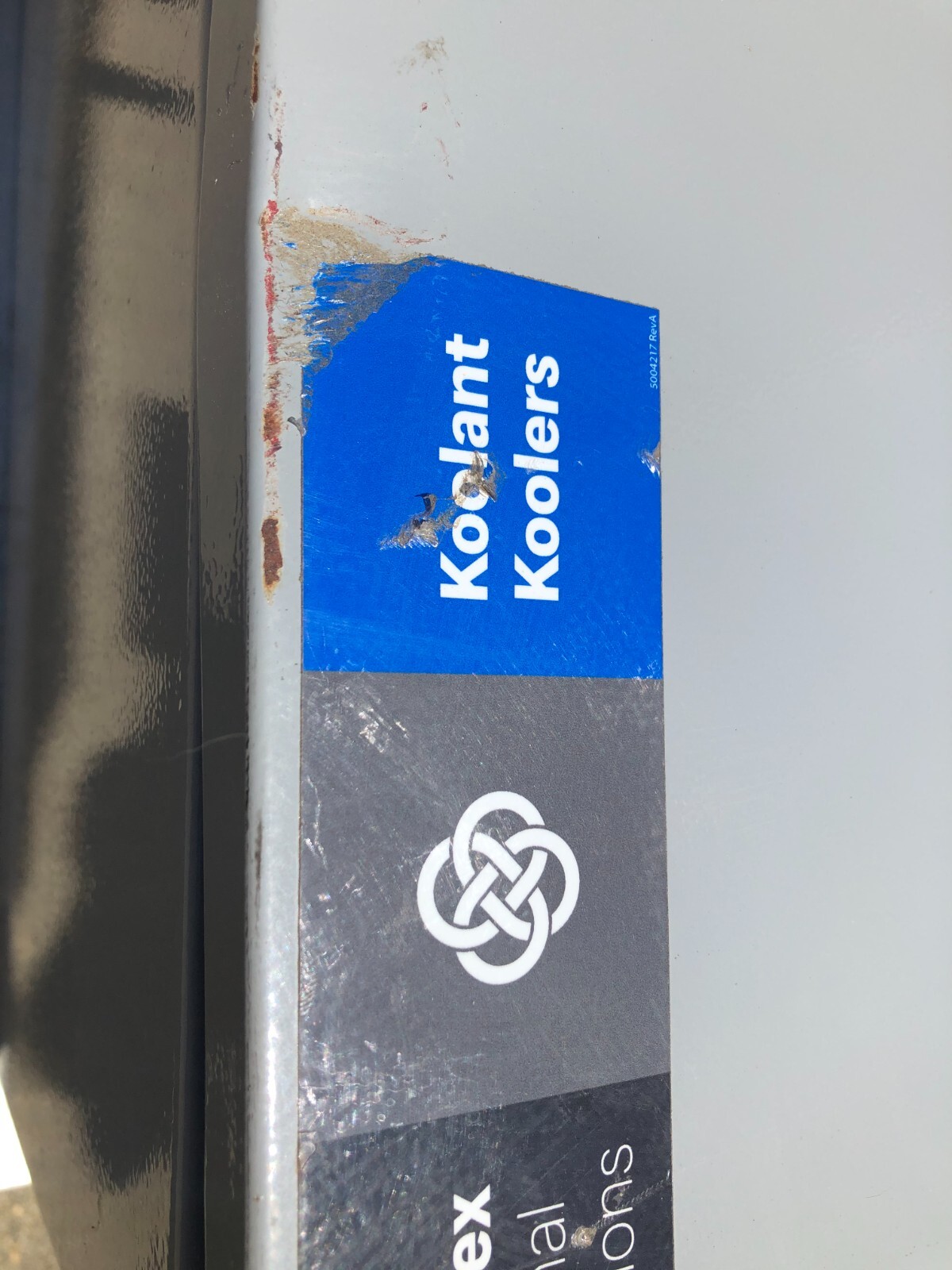 DIMPLEX KOOLANT KOOLERS MANUAL BYPASS MODEL 800199