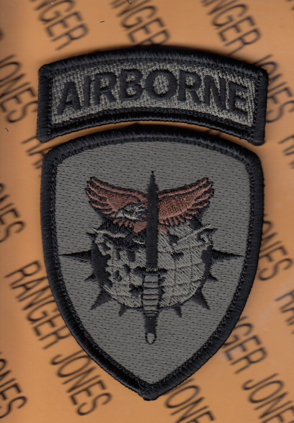 Special Operations Command Pacific Airborne SOCPAC ACU w/ Hook patch m/e