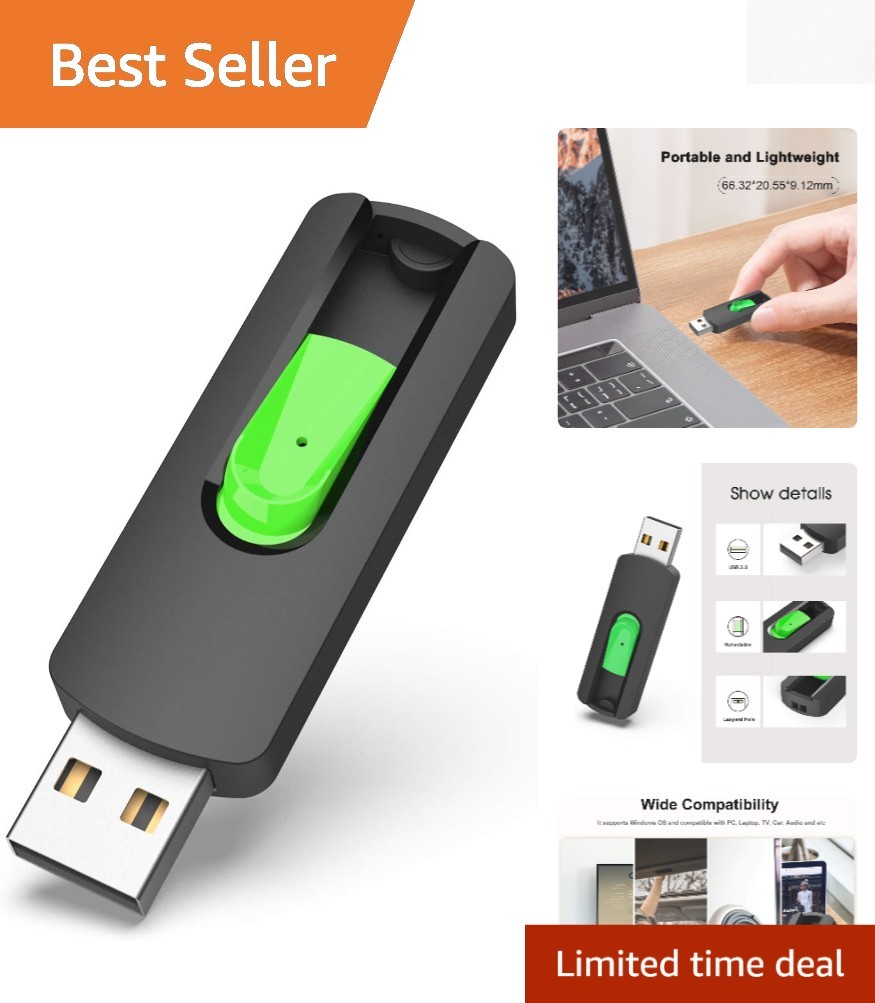 Wide Compatibility 128GB USB Thumb Drive – Reliable Storage for Home & Travel