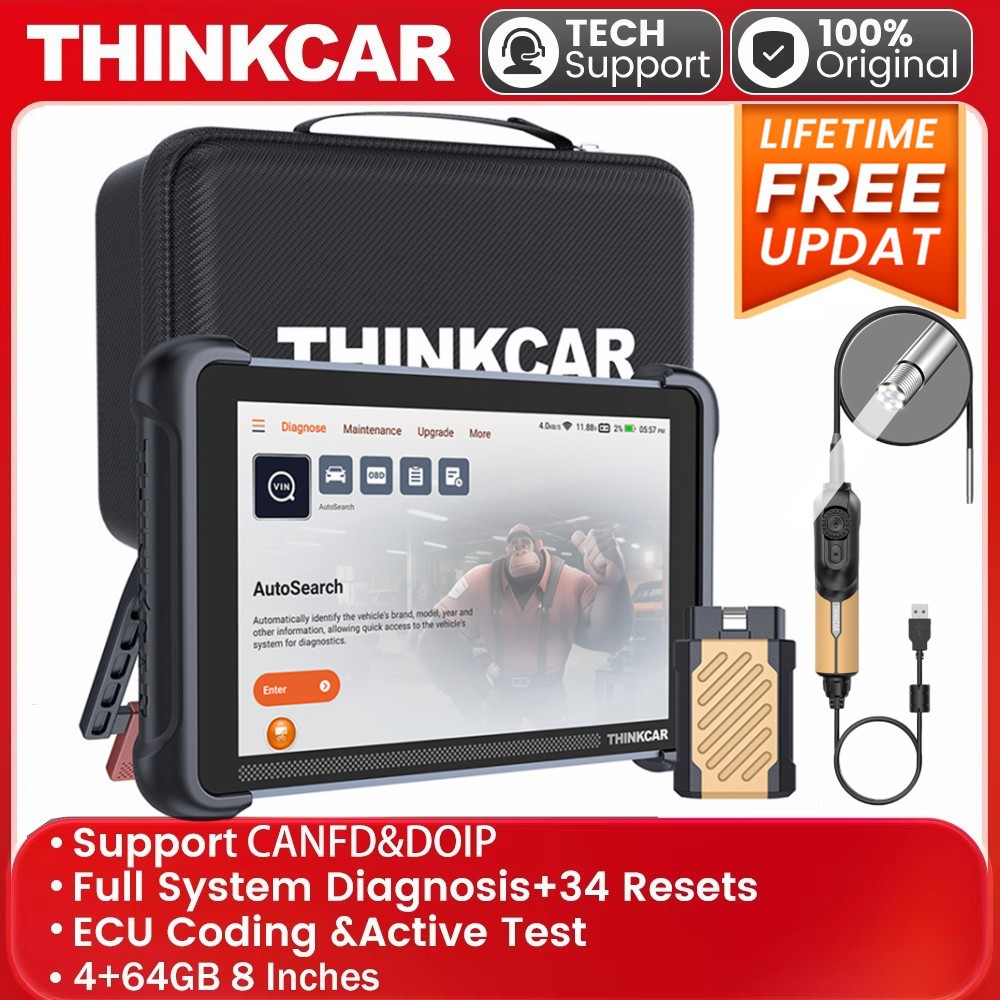 ThinkScan 689BT Auto Scanner ECU Coding Key Pr0grammer OBD2 Diagnostic Tool