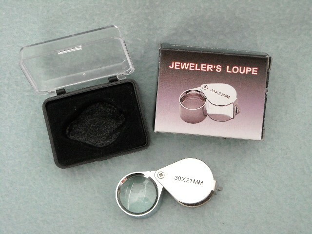 Jewelers Loupe How to USE Jewelry Professional New 30x Magnifier Glass Loop