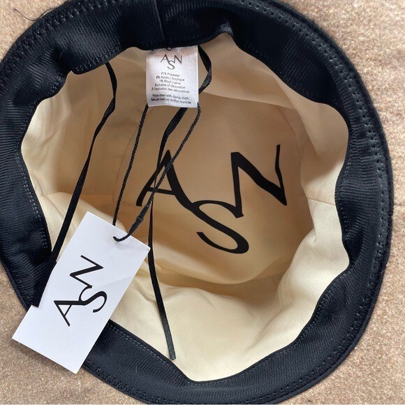 NWT ASN Hats The Harper Hat beige floppy