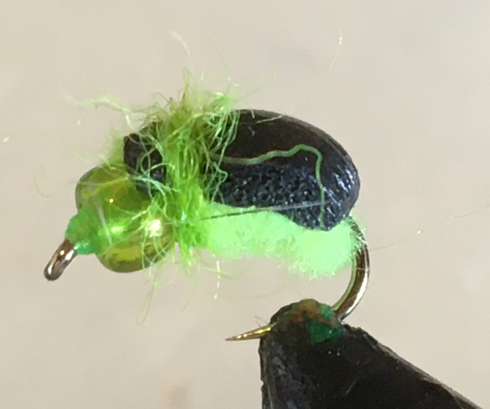 ZEKE'S CHEWY WOO-WEE SIZE 10 HOOK BLUEGILL TROUT 2 FLIES PER AUCTION