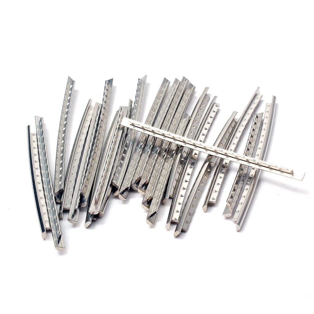 5 Sets Fret Wire Pre Cut Bass Nickel Silver Width .114" (2.9mm) 24 Wires