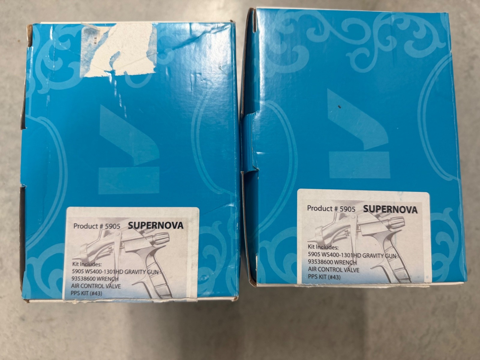 (2) ANEST IWATA WS400 SUPER NOVA #5905