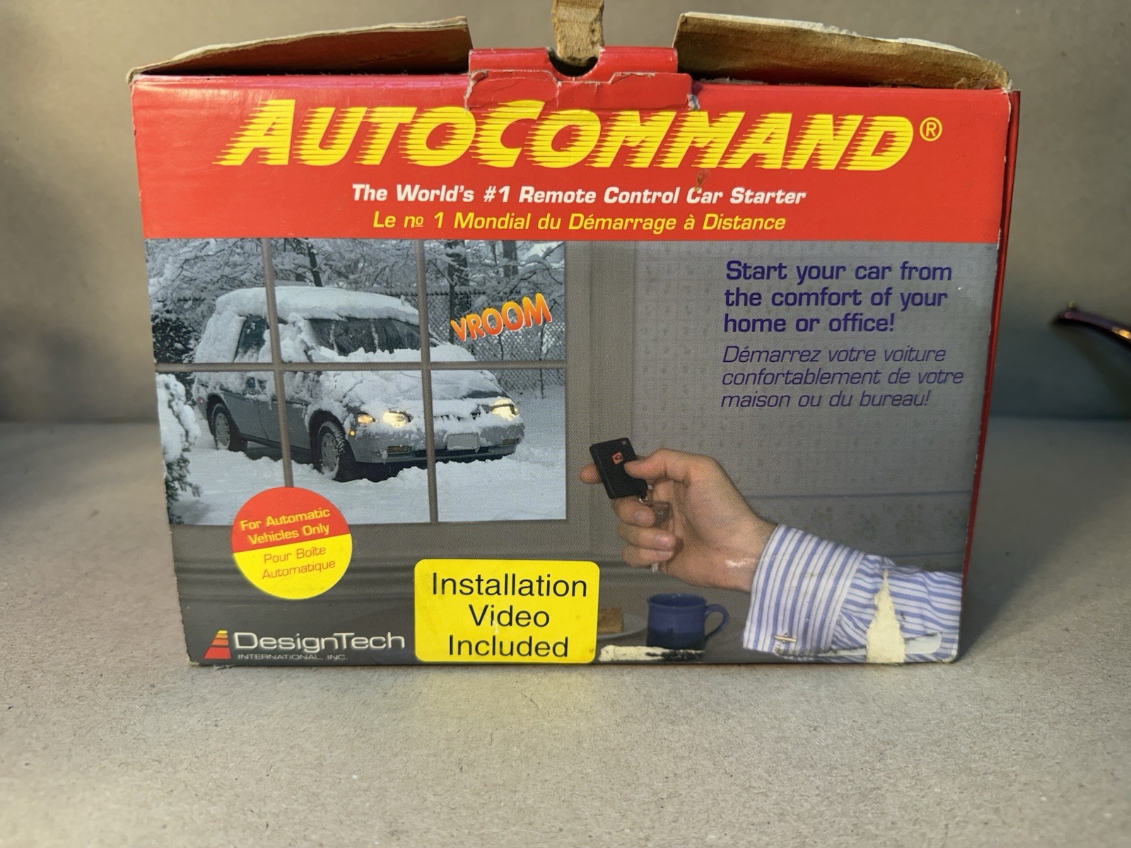 Remote Start Design Tech Auto Command Remote Control Car Starter New In Box