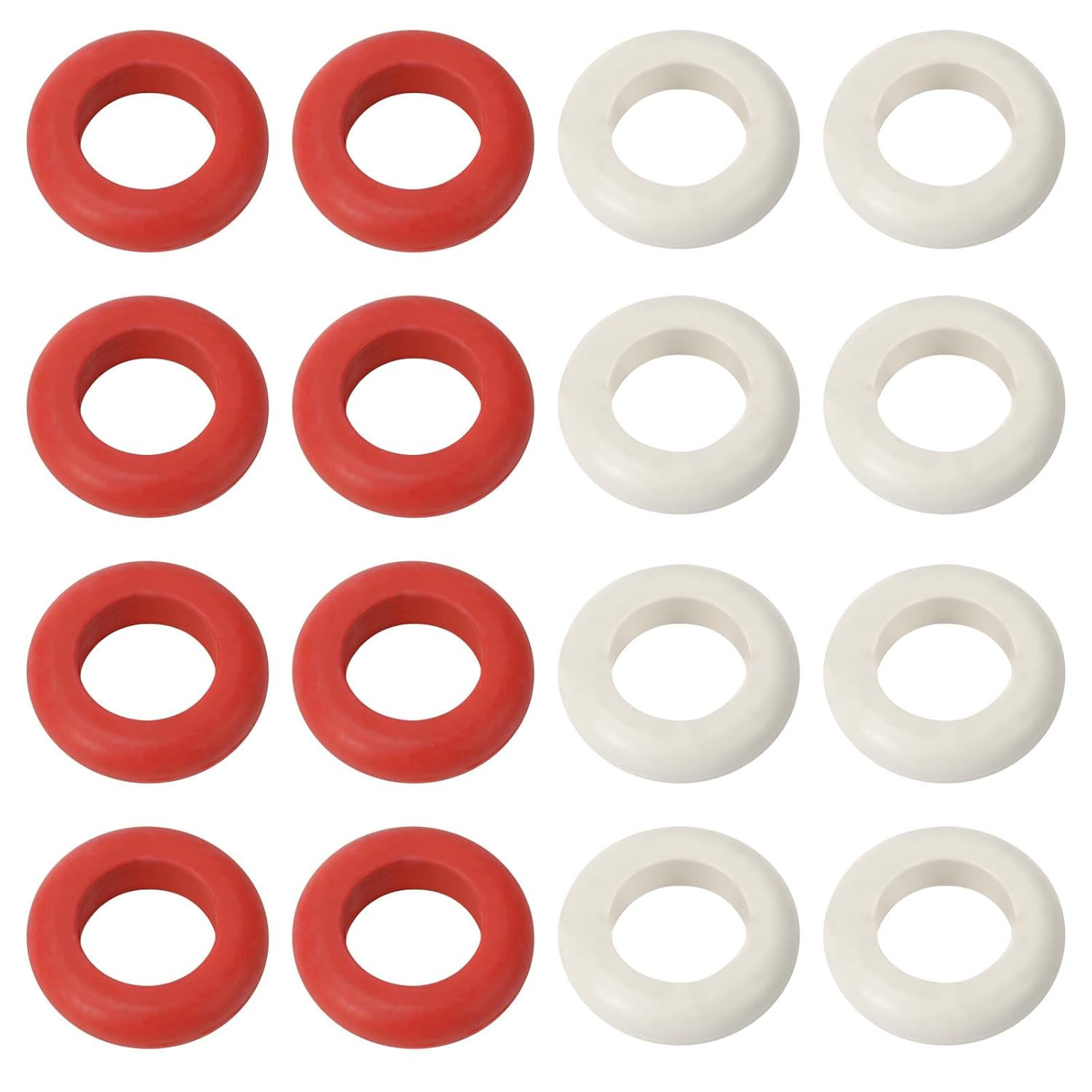 16 Pack Small Bumper Pool Rubber Rings,Bumper Pool Table Parts Fit Bumper Poo...