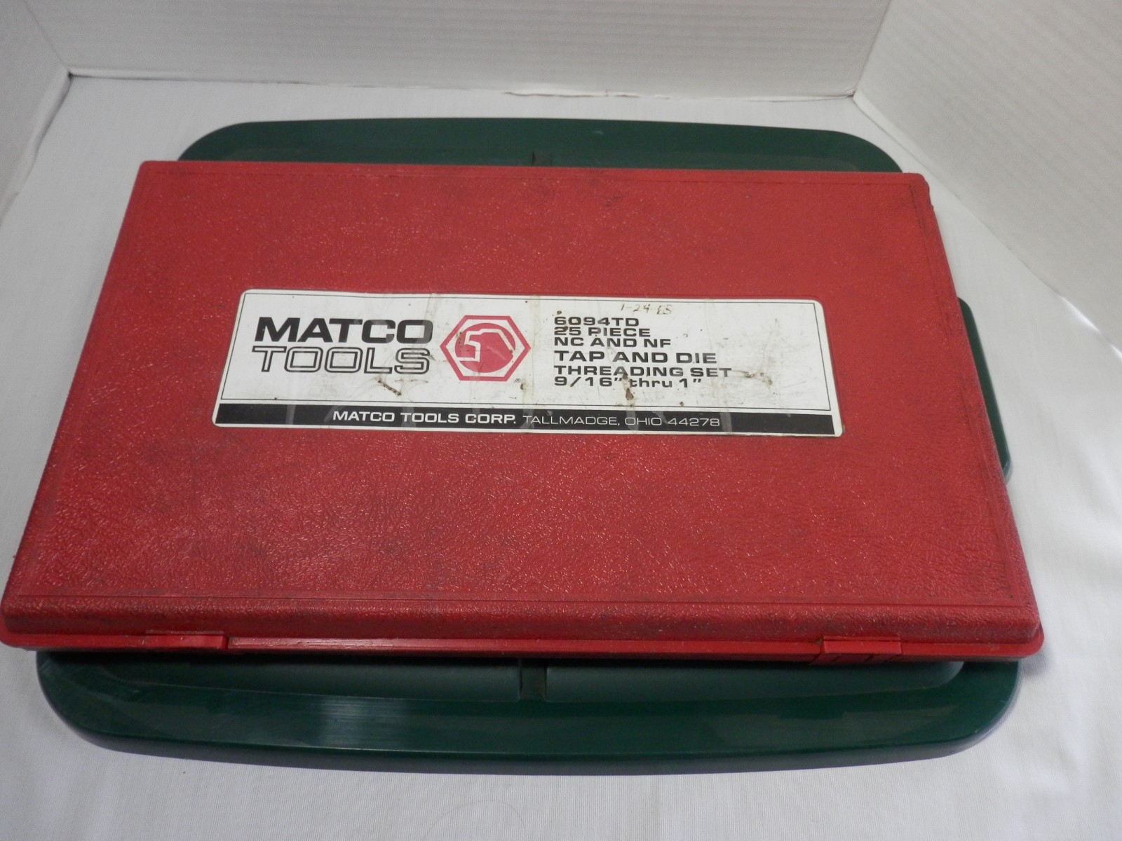 Matco Tools 25 piece Tap & Die set 6094TD