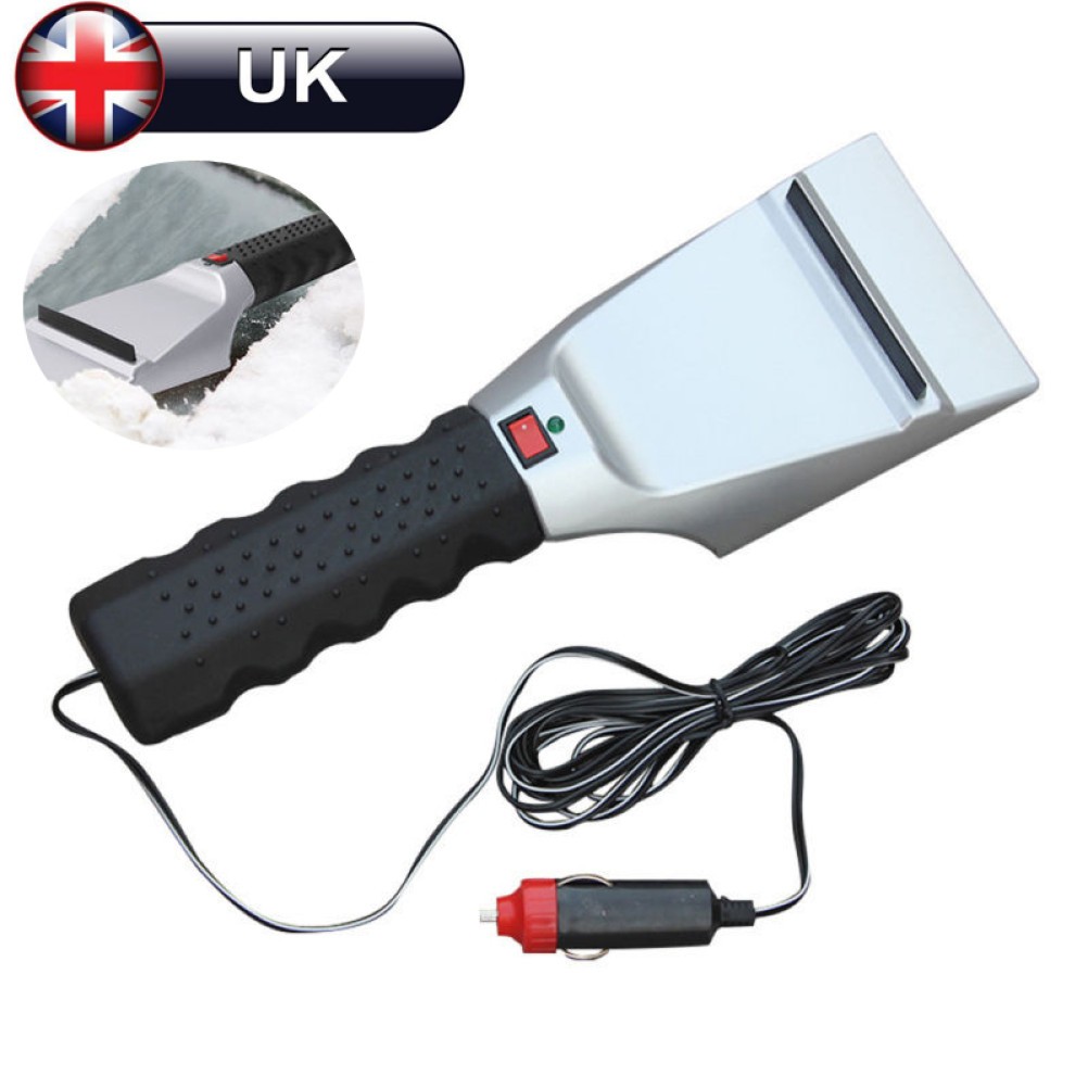 12 V Windscreen Snow Remover Electric Windshield Defroster Scraper Ice