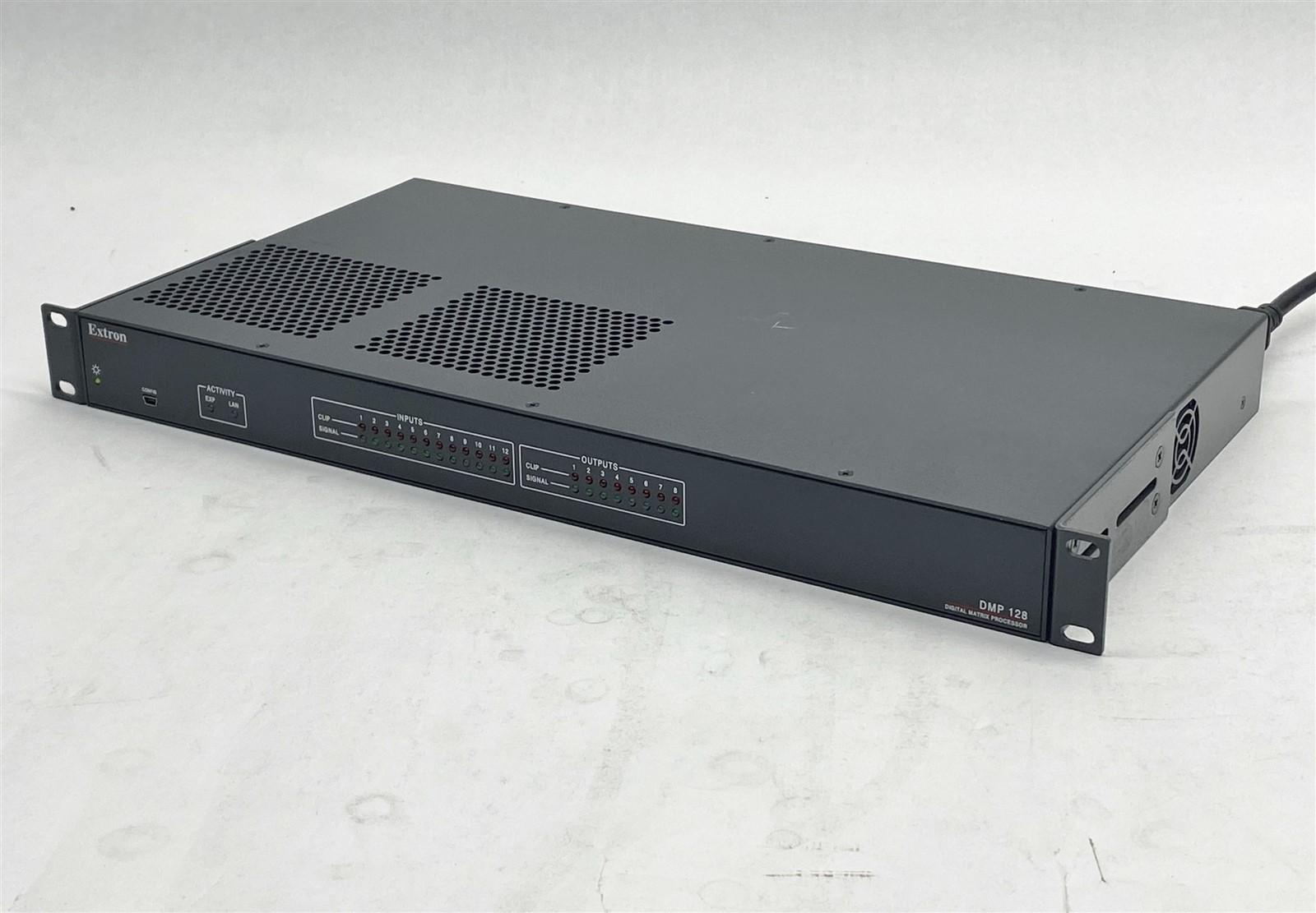Extron DMP 128 C P 12x8 Audio Digital Signal Processor DSP Matrix w/AEC and POTS