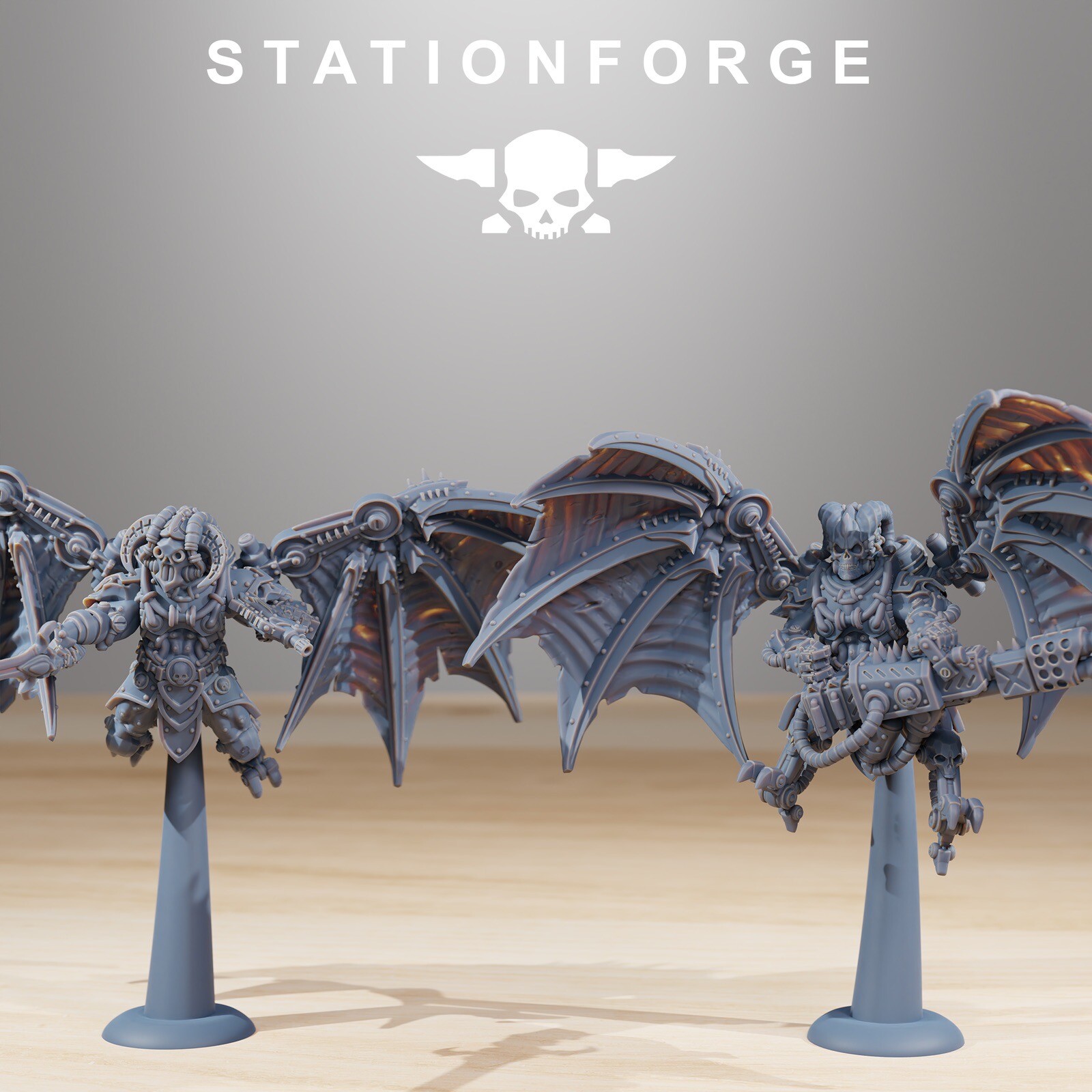 Pythonicus Flyers X5, Flying Tech Adepts, Mech Division (Flamers Only)