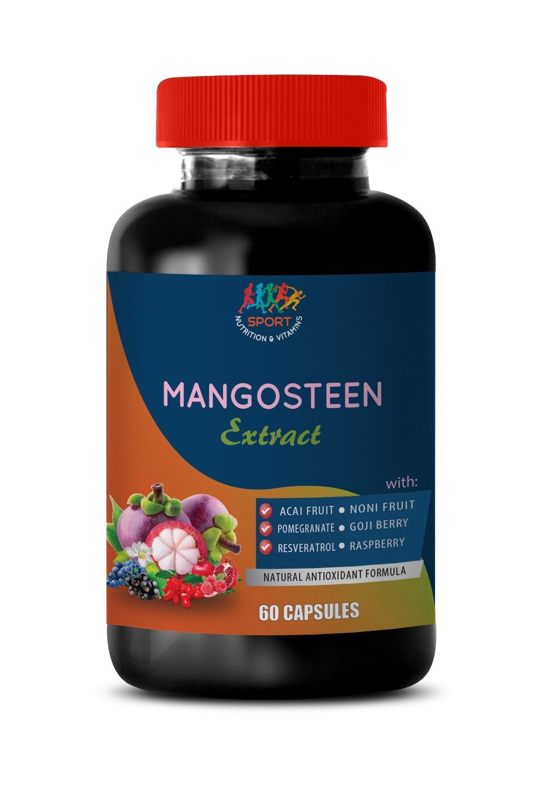 super antioxidant - MANGOSTEEN Extract Complex - metabolism supplement -1 Bottle