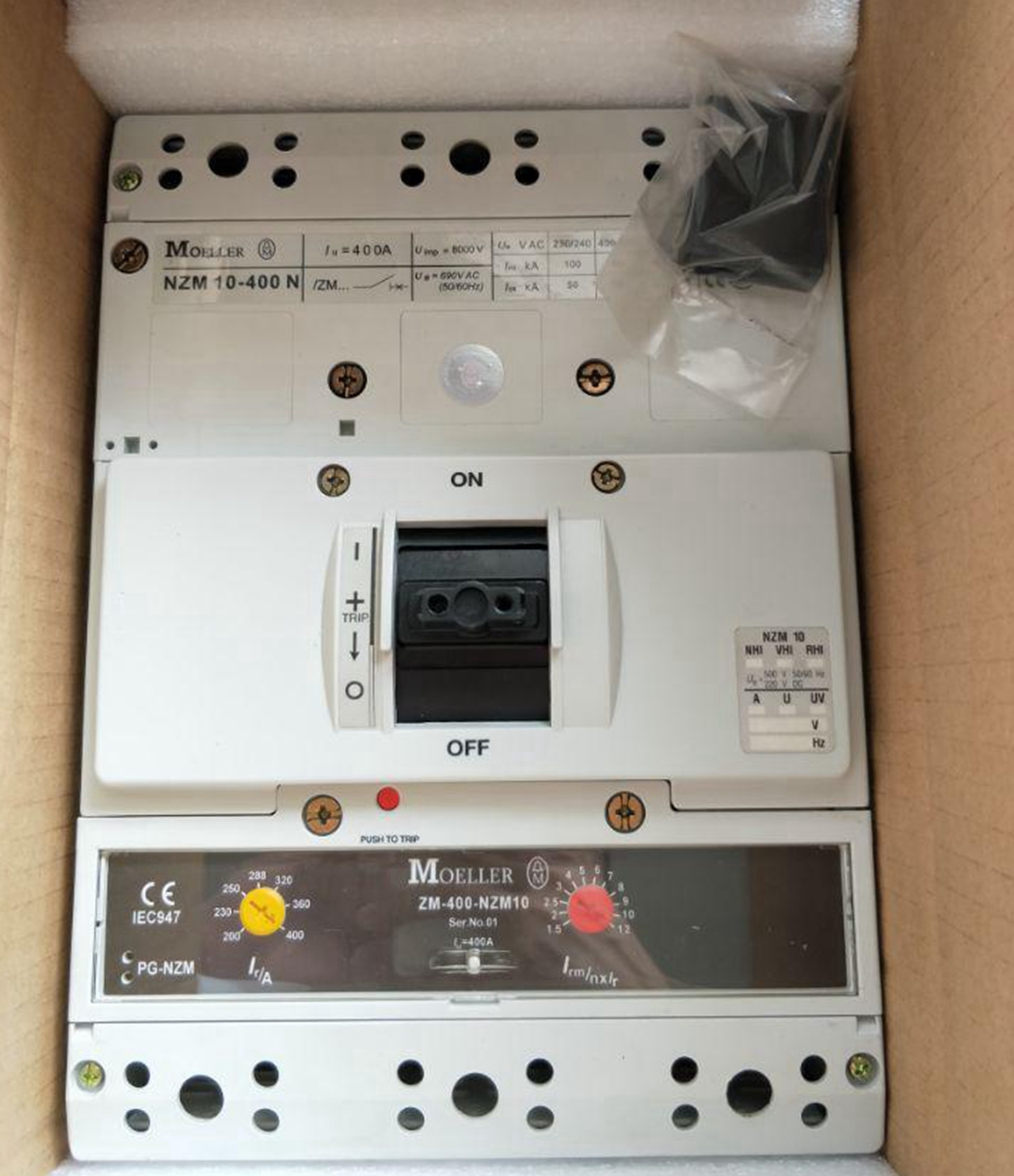NEW MOELLER NZM10-400N Circuit Breaker
