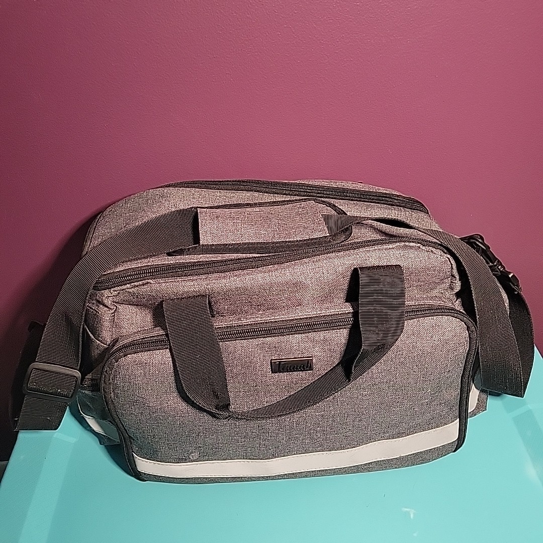 Trunab Home Health Nurse Bag Empty, Portable Medical Supplies Shoulder Bag fo...