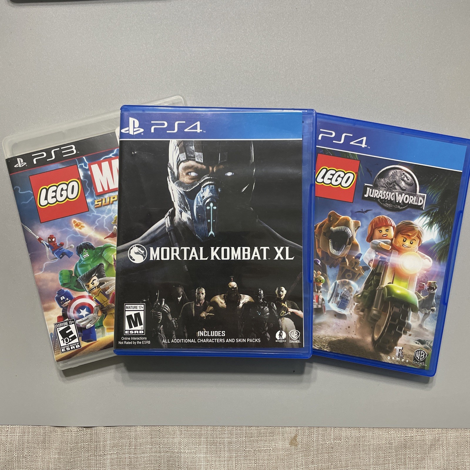 3 Empty Play Station Game Cases - No Games, Cases Only