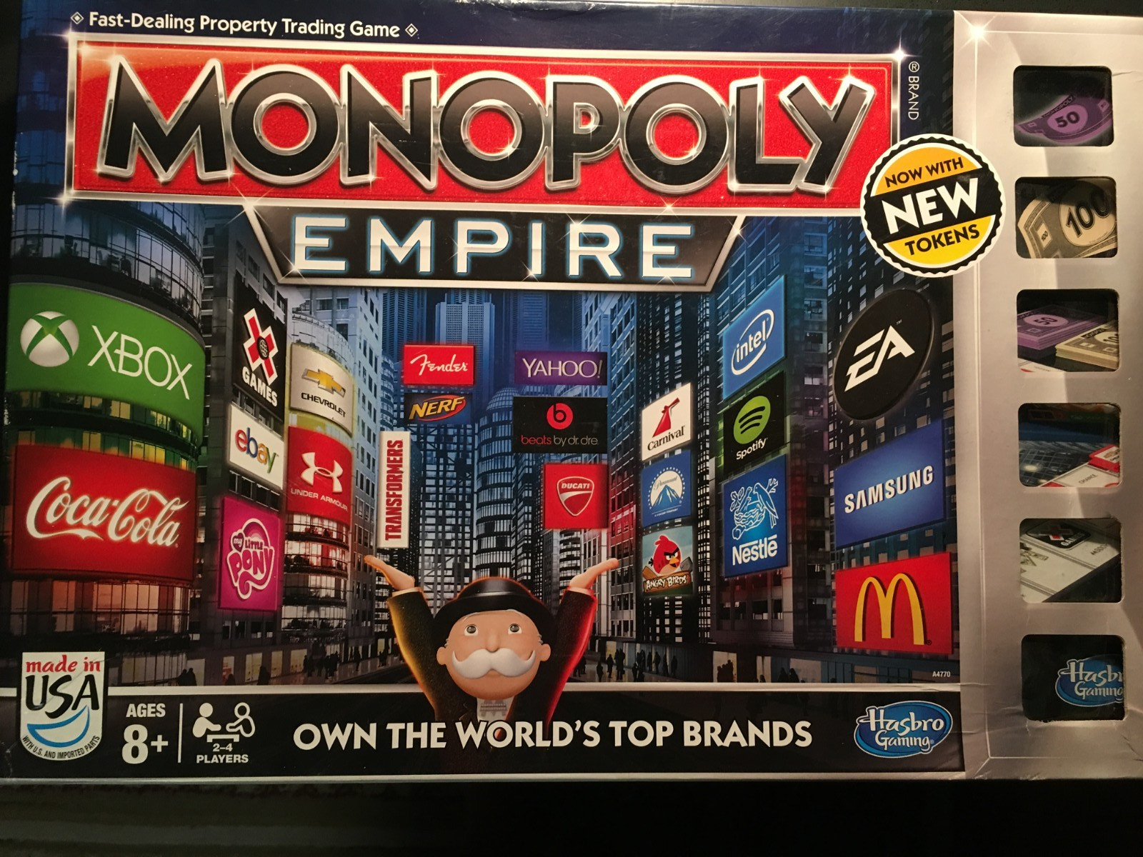 Monopoly EMPIRE SAMSUNG BILLBOARD TILE Game Replacement Piece 2014