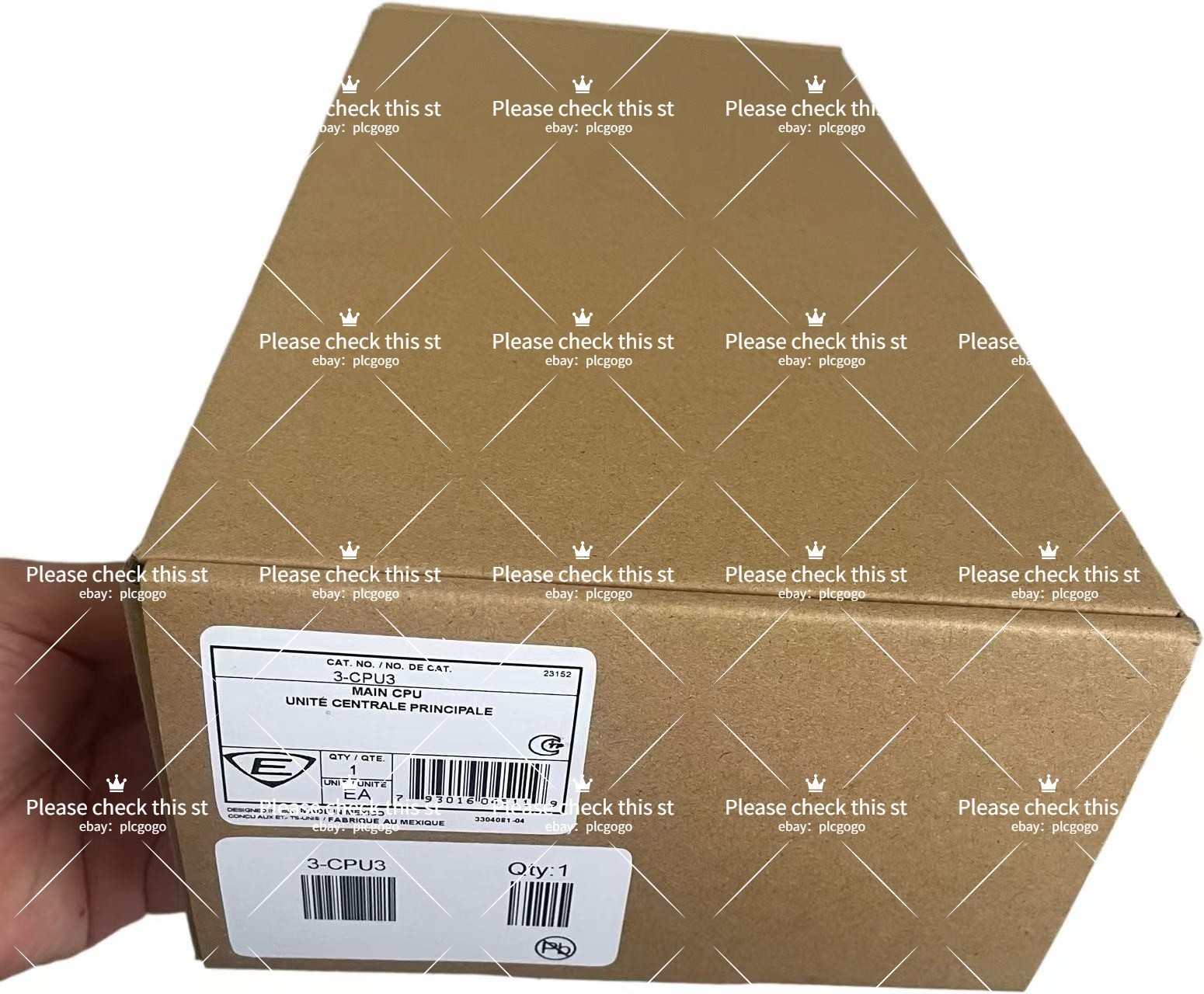 Edwards EST 3-CPU3 Central Processor Unit Brand new seal ups/dhl