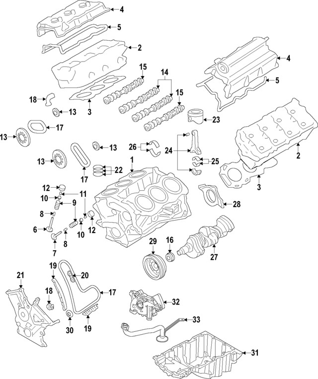 Genuine Ford Engine Valve Spring ET4Z6513A