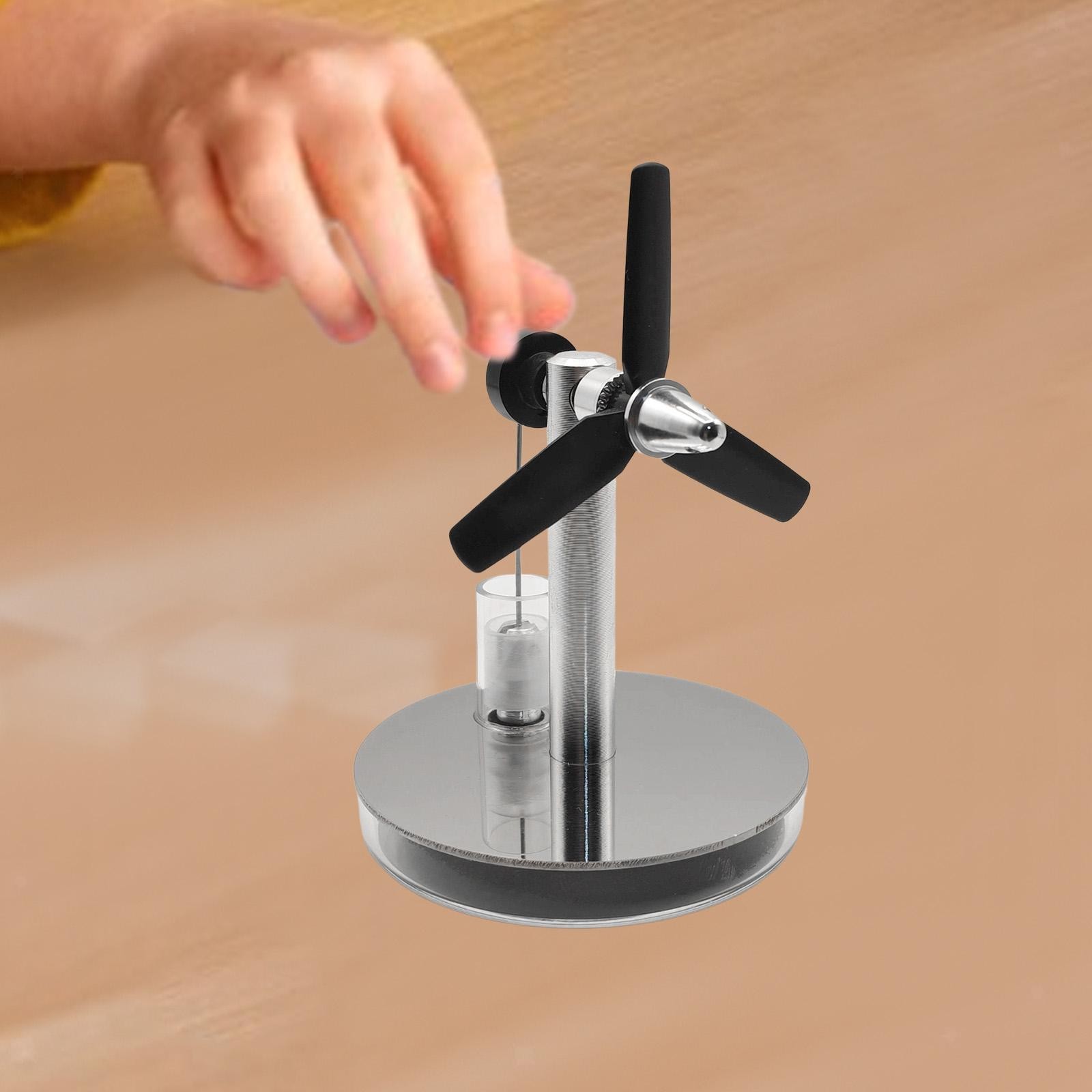 Low Temperature Stirling Engine Educational Toy for Tea Cup Desk Home Office