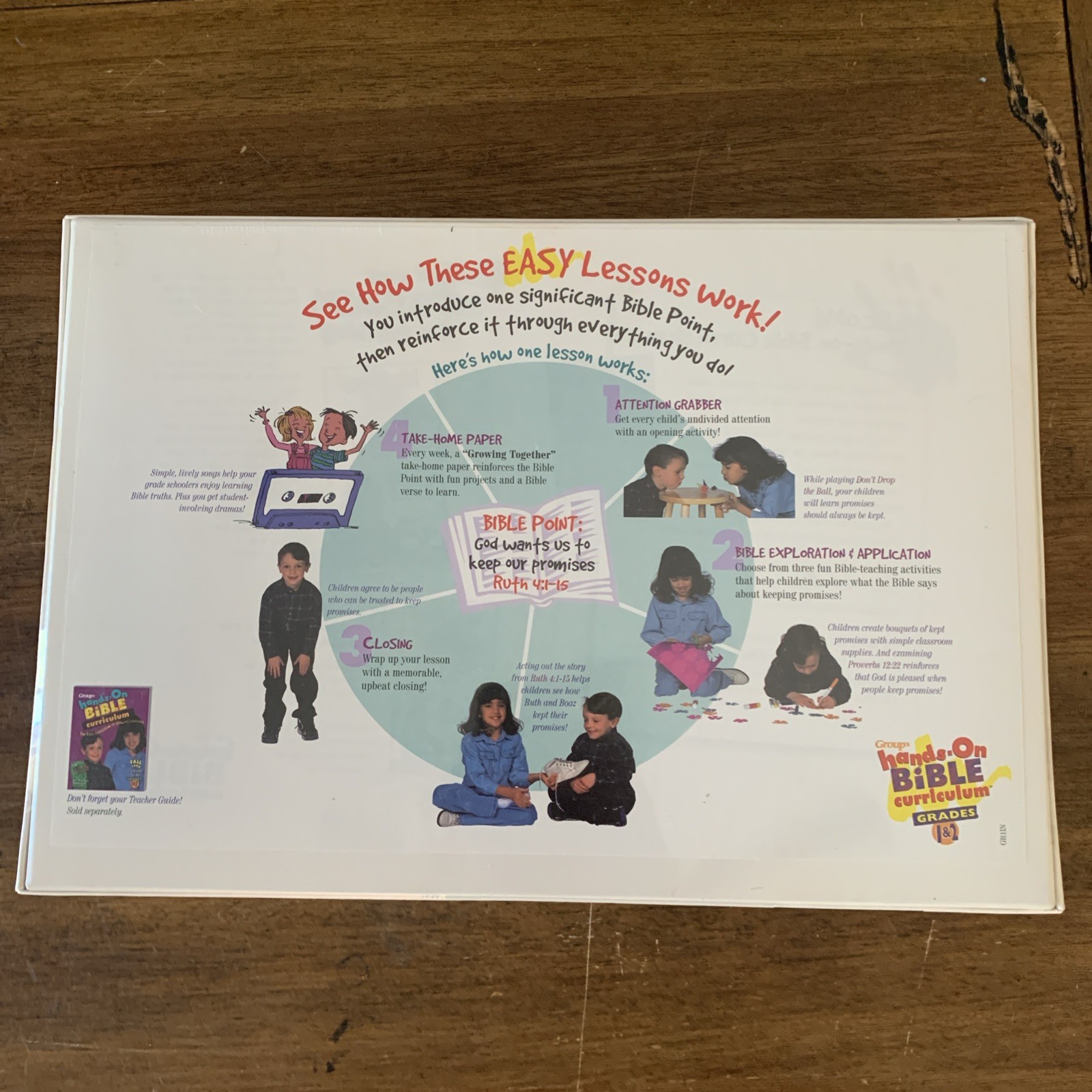 Bible Learning Lab Curriculum: Grades 1&2 -1998 Vtg Groups Hands-on