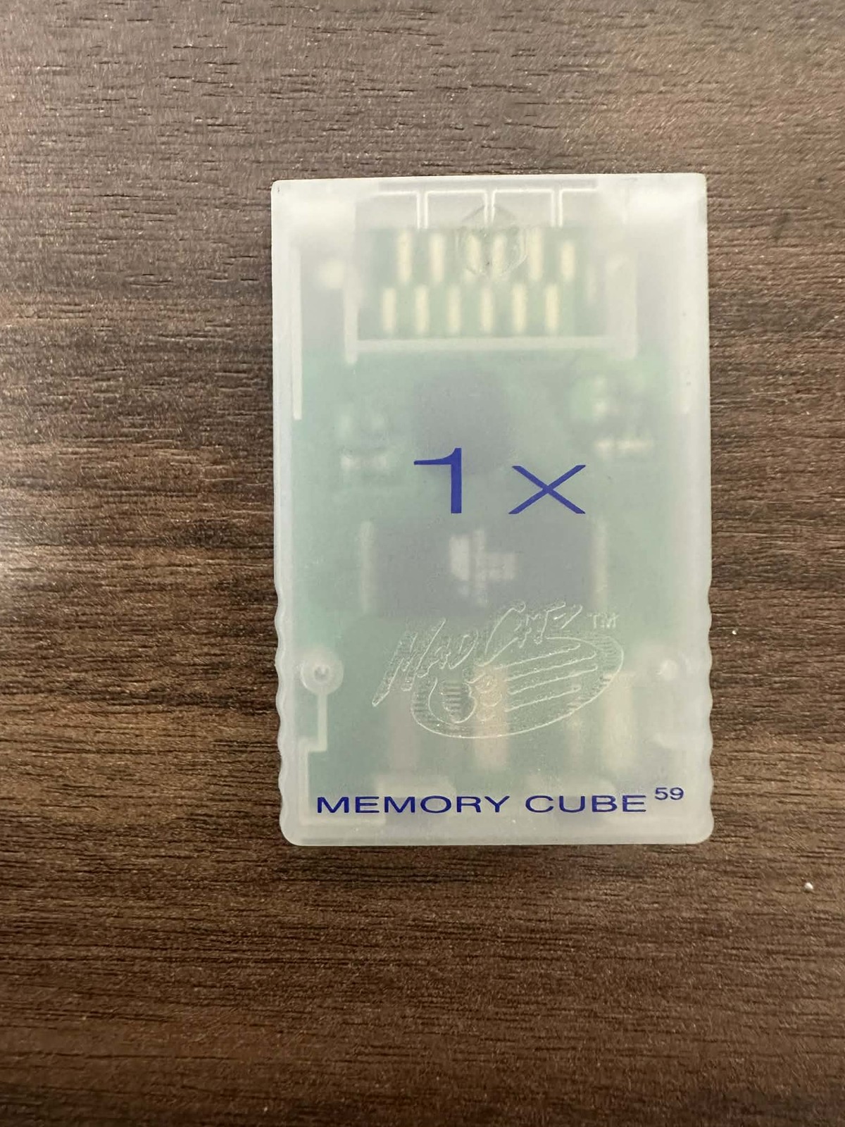 Memory Card Clear 1X For Nintendo GameCube Very Good 6E