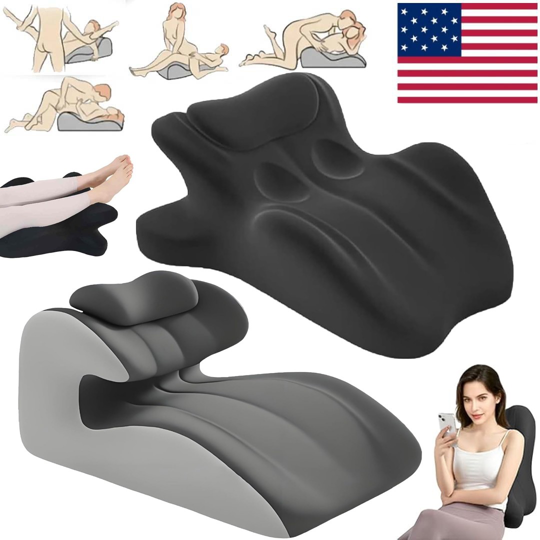 Sweet Spot Couple Pillow Couple Pillow Hip Pad Wedge Pillow Memory Foam 27°Angle