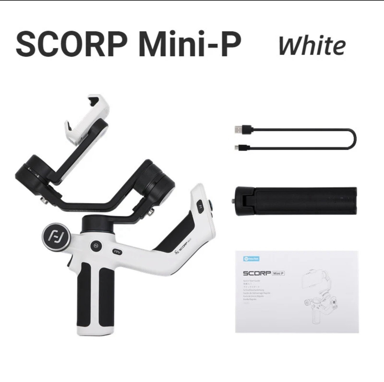 FeiyuTech SCORP Mini P 3-Axis Gimbal Stabilizer 360° Rotation for Smartphone iOS