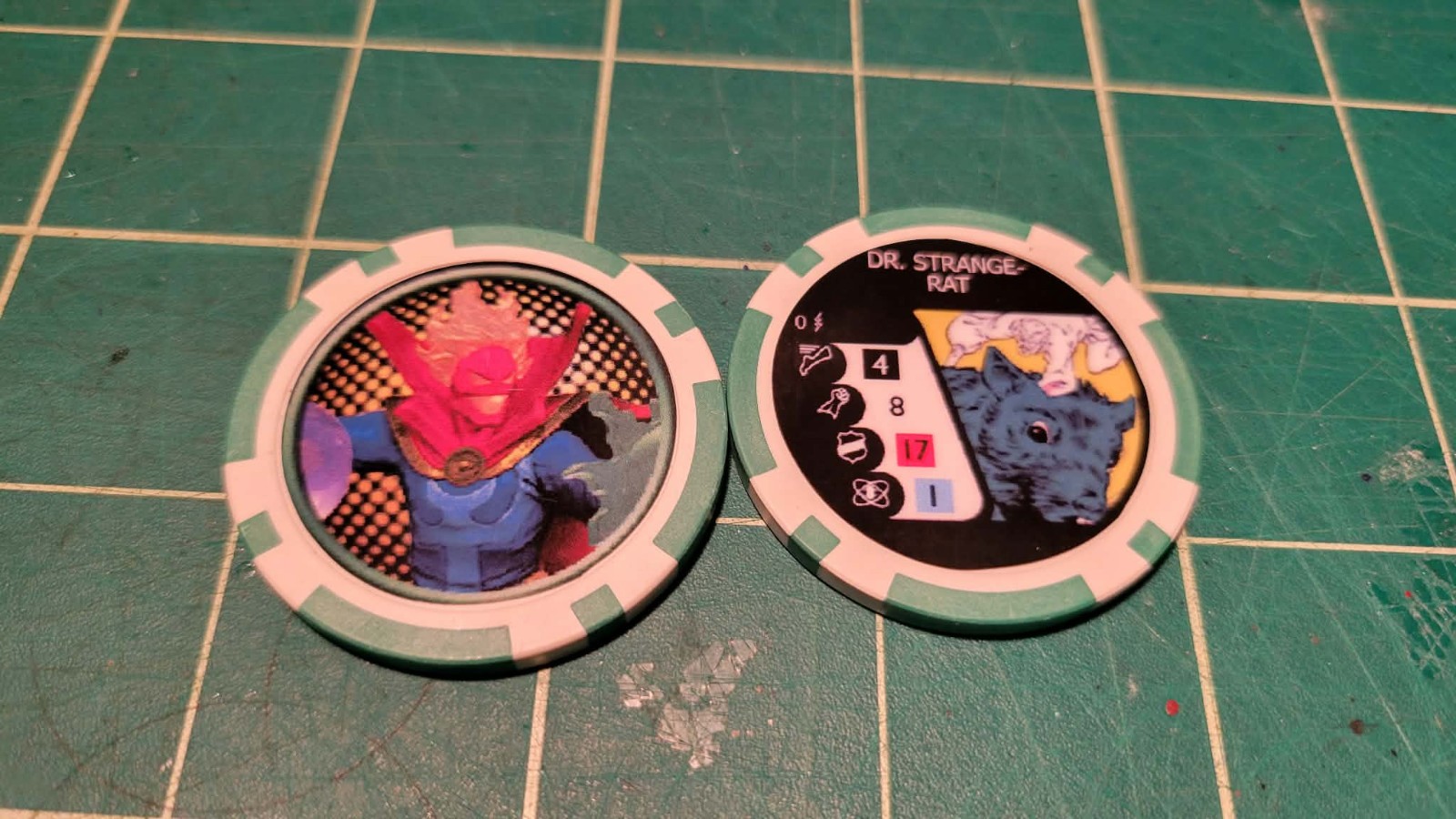 Heroclix Custom Strange Tales Dr Strange-Rat Bystander for Dormammu 043B