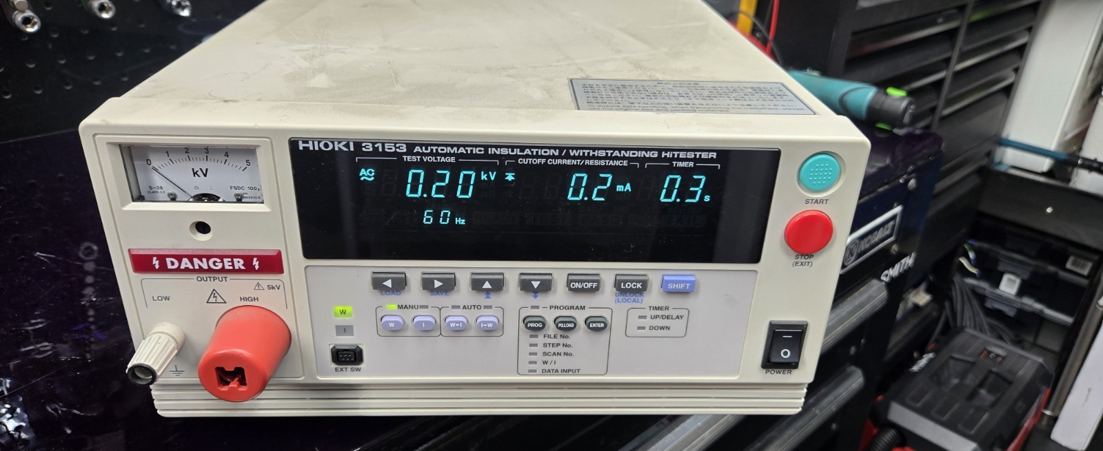 Hioki 3153 Automatic Insulation Withstanding HiTester