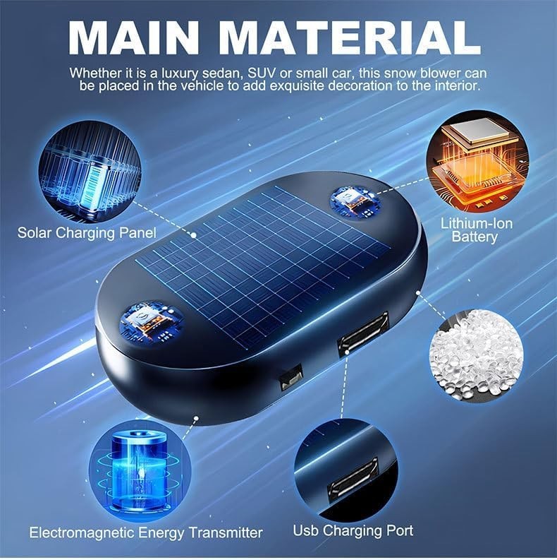 Electromagnetic Anti-Freezing Device,Anti-Freeze Electromagnetic Snow 2pcs