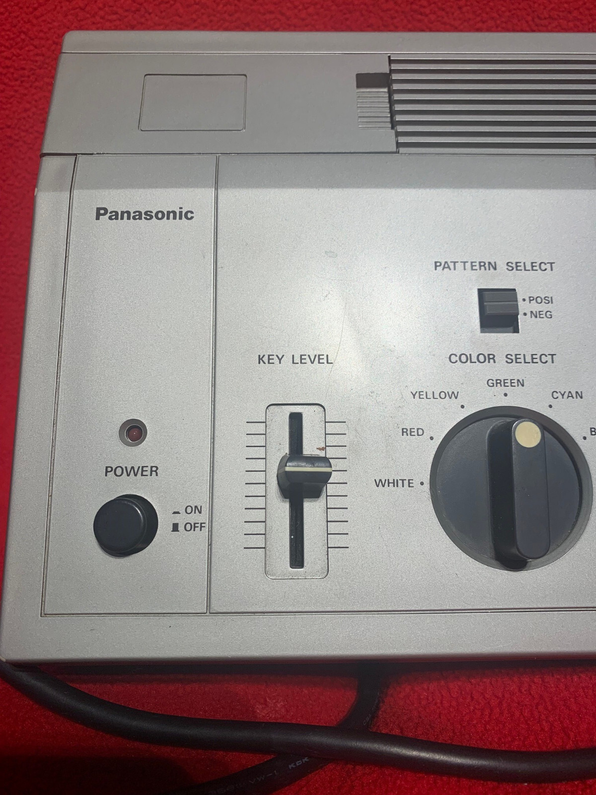 Panasonic VIDEO TITLER WV J-10 Made in Japan (Vintage, Rare)