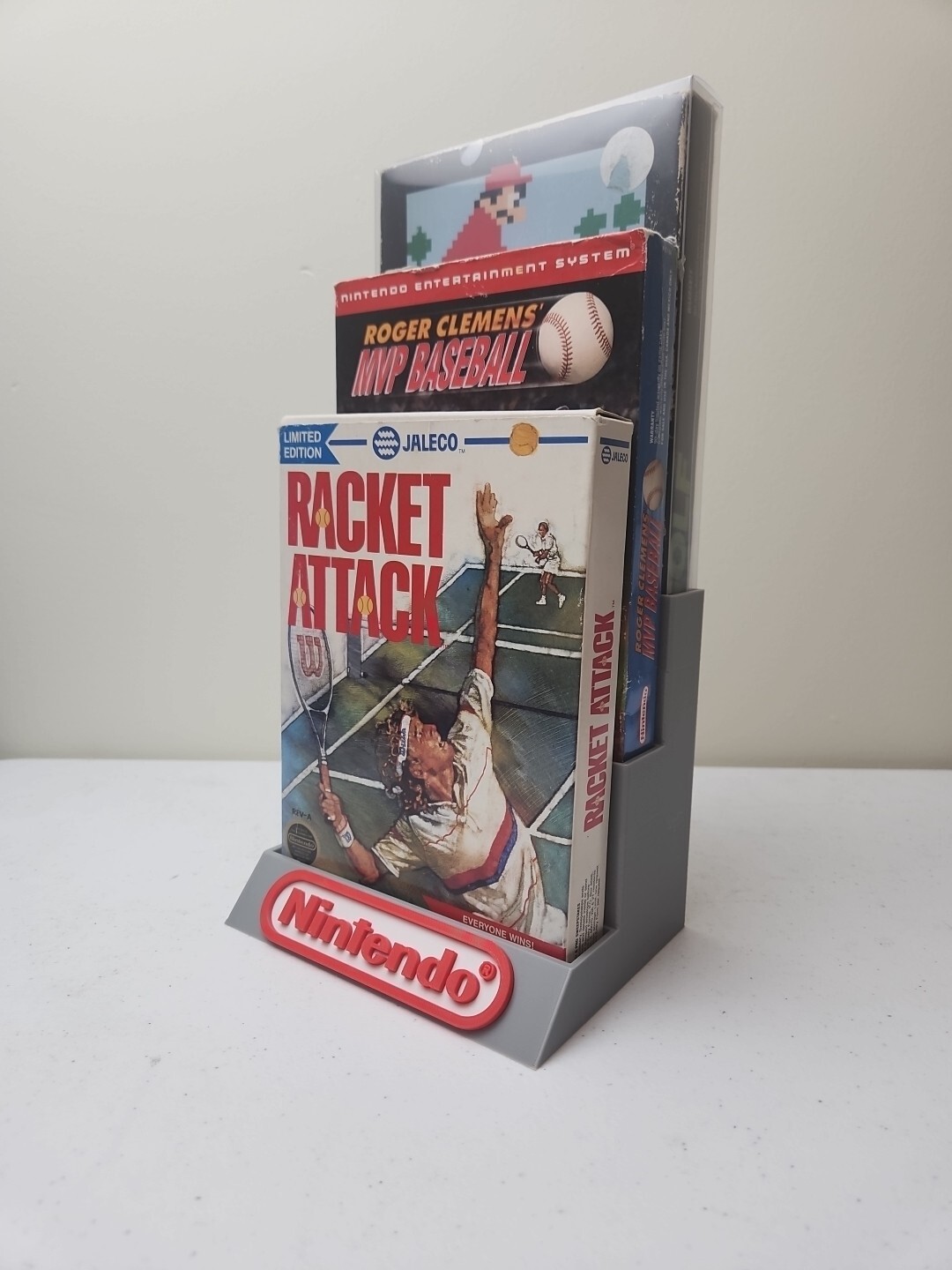 Nintendo, NES Game In Box Display Stand, 3D Printed