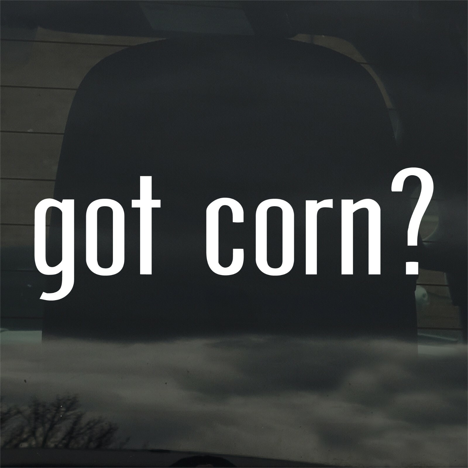 Got Corn? Custom Vinyl Sticker Decal Food Farm Farming