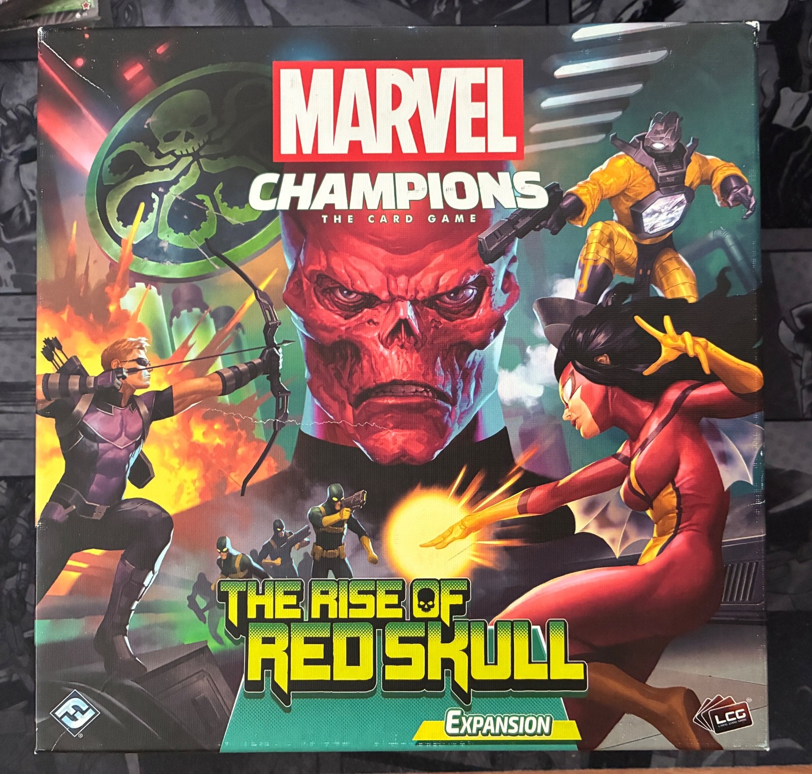 Marvel Champions Rise of Red Skull Campaign Expansion Complete Set (Used)