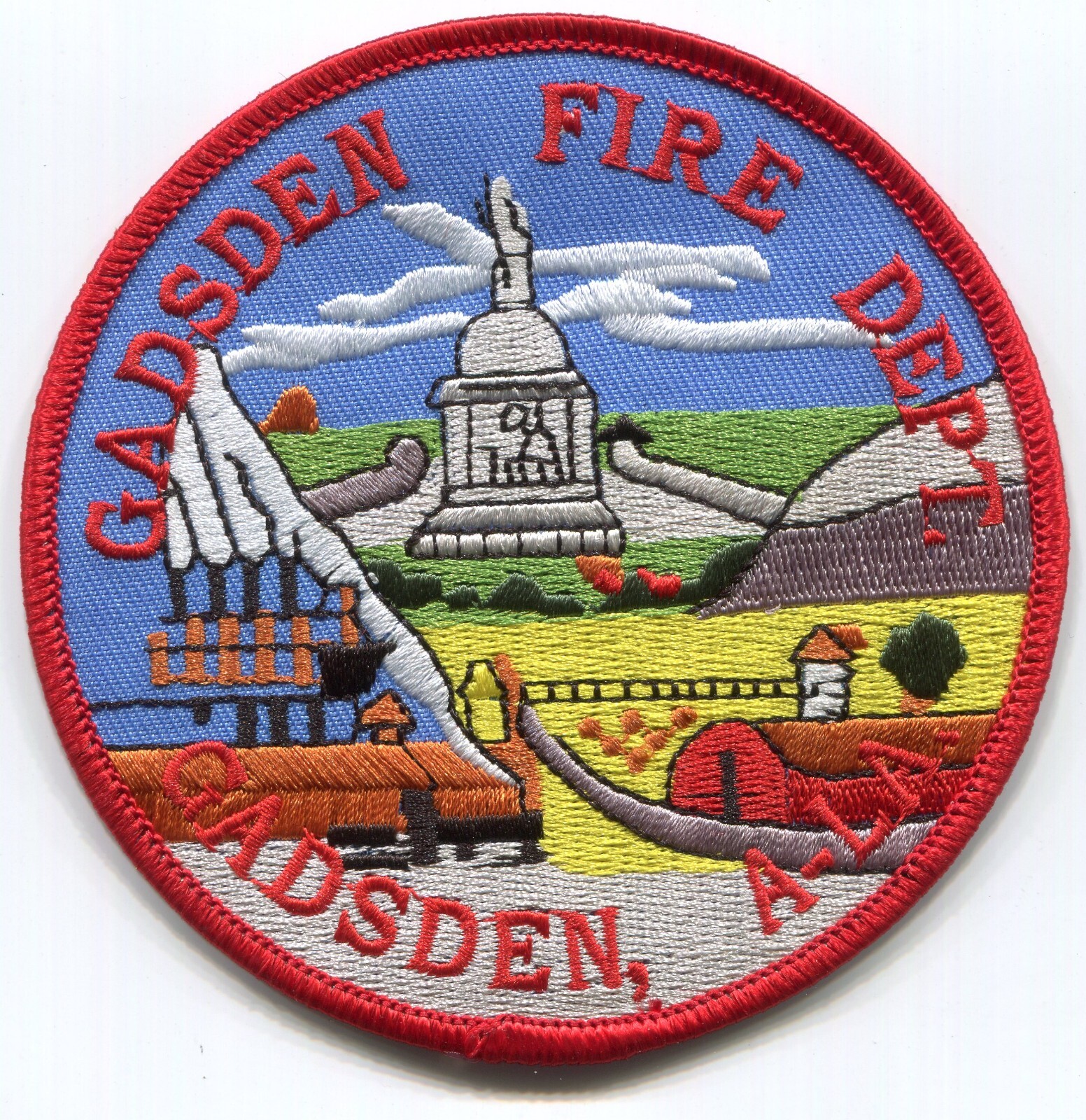 ALABAMA - Gadsden Fire Dept. - [Shoulder Patch]