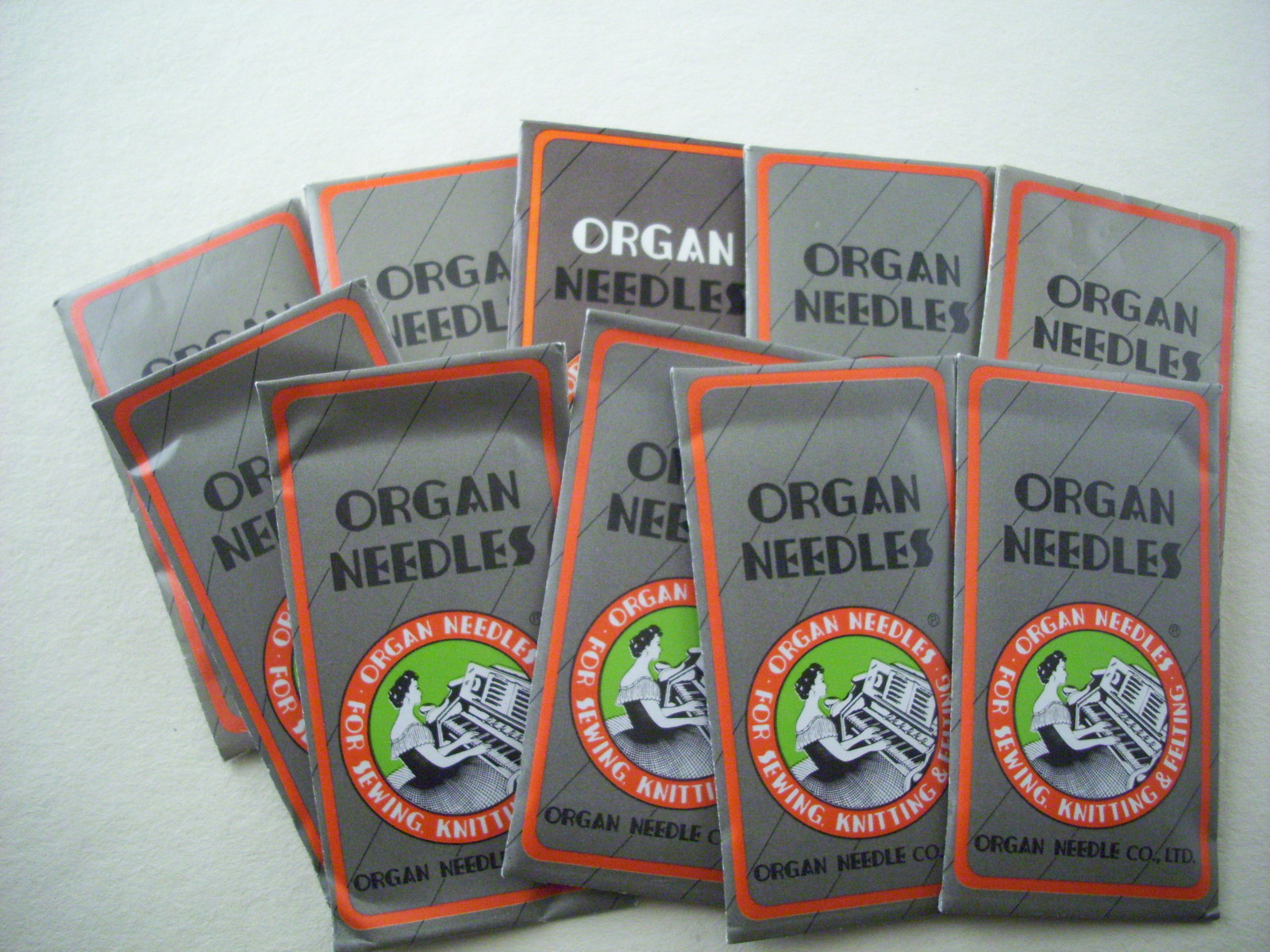 100 ORGAN Sewing Machine Needle JUKI 201,227,DDL-555,5550,8300,8500,8700,DLM-522