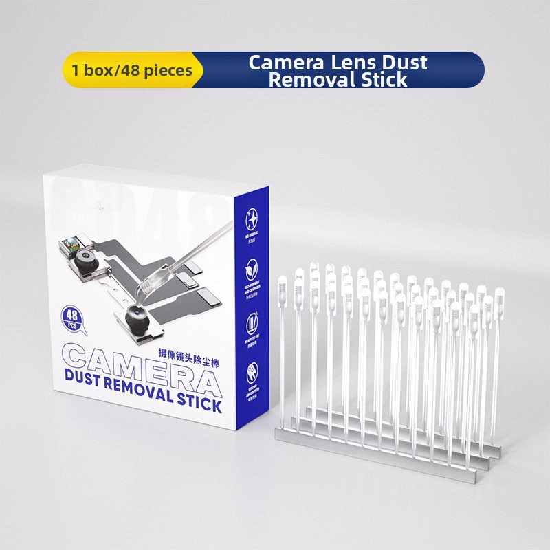 48 Pack Lens Cleaner Swabs for Smartphone Camera Sensor Maintenance Repair